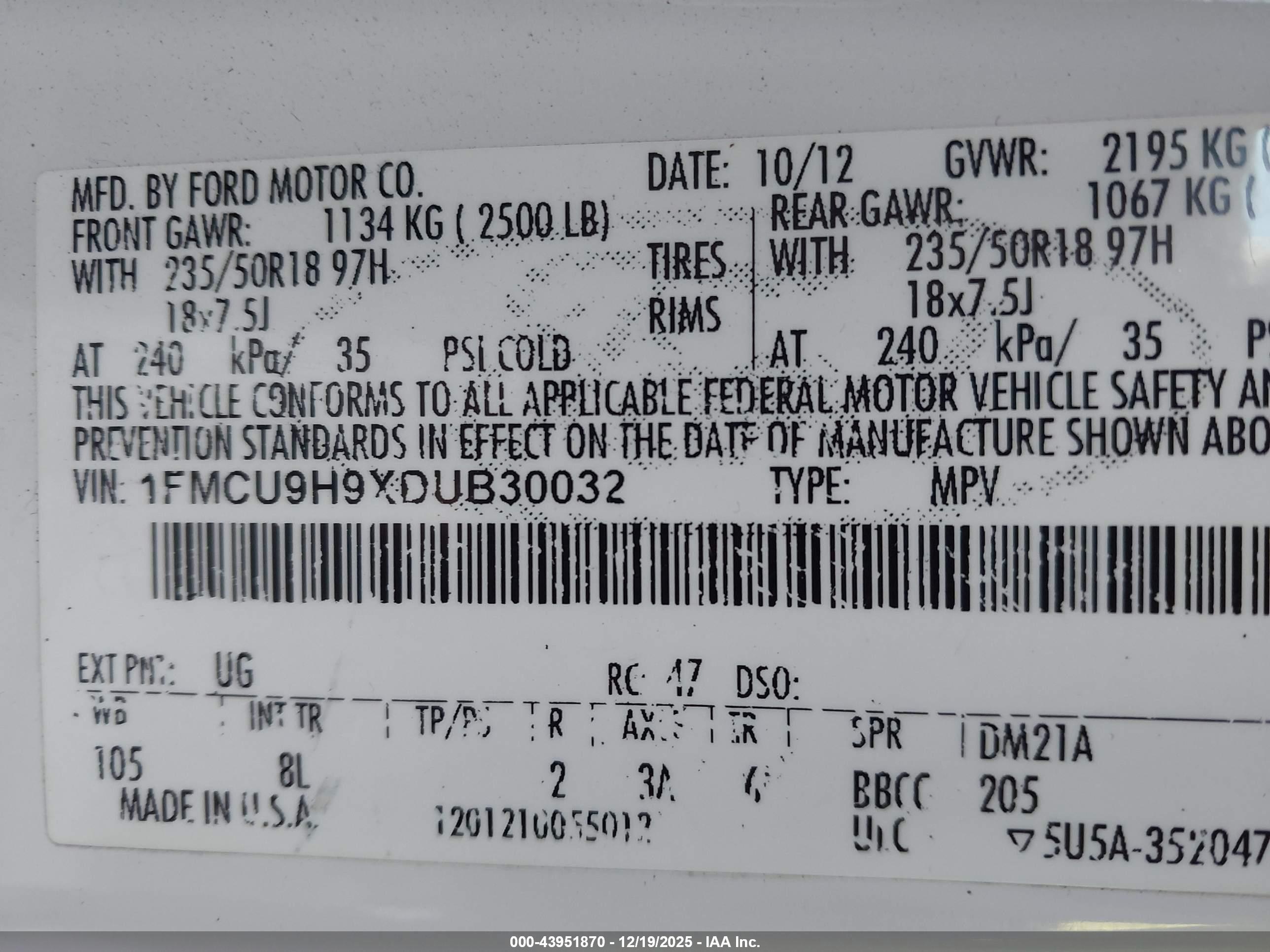 FORD ESCAPE image 9