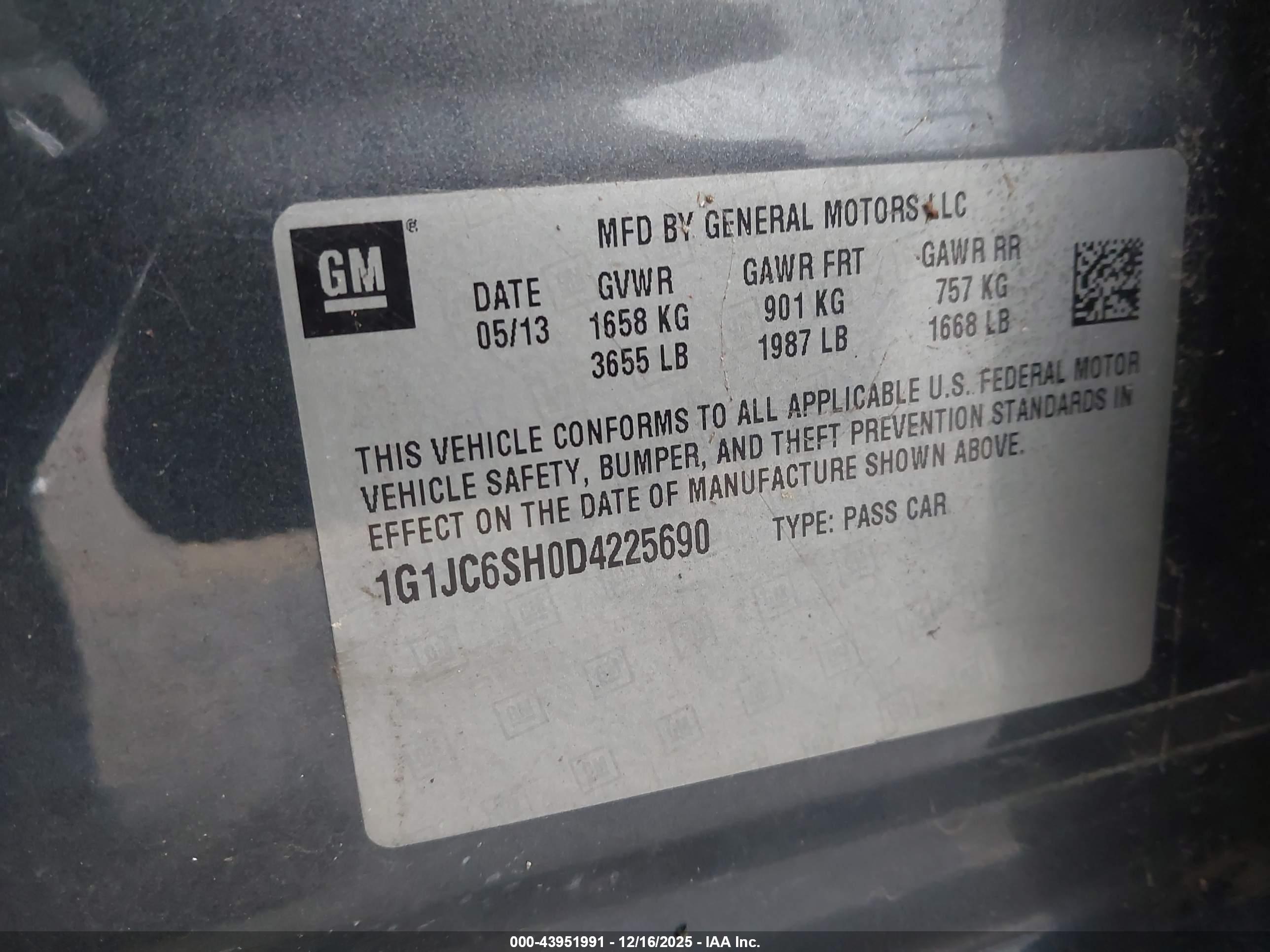 CHEVROLET SONIC image 9