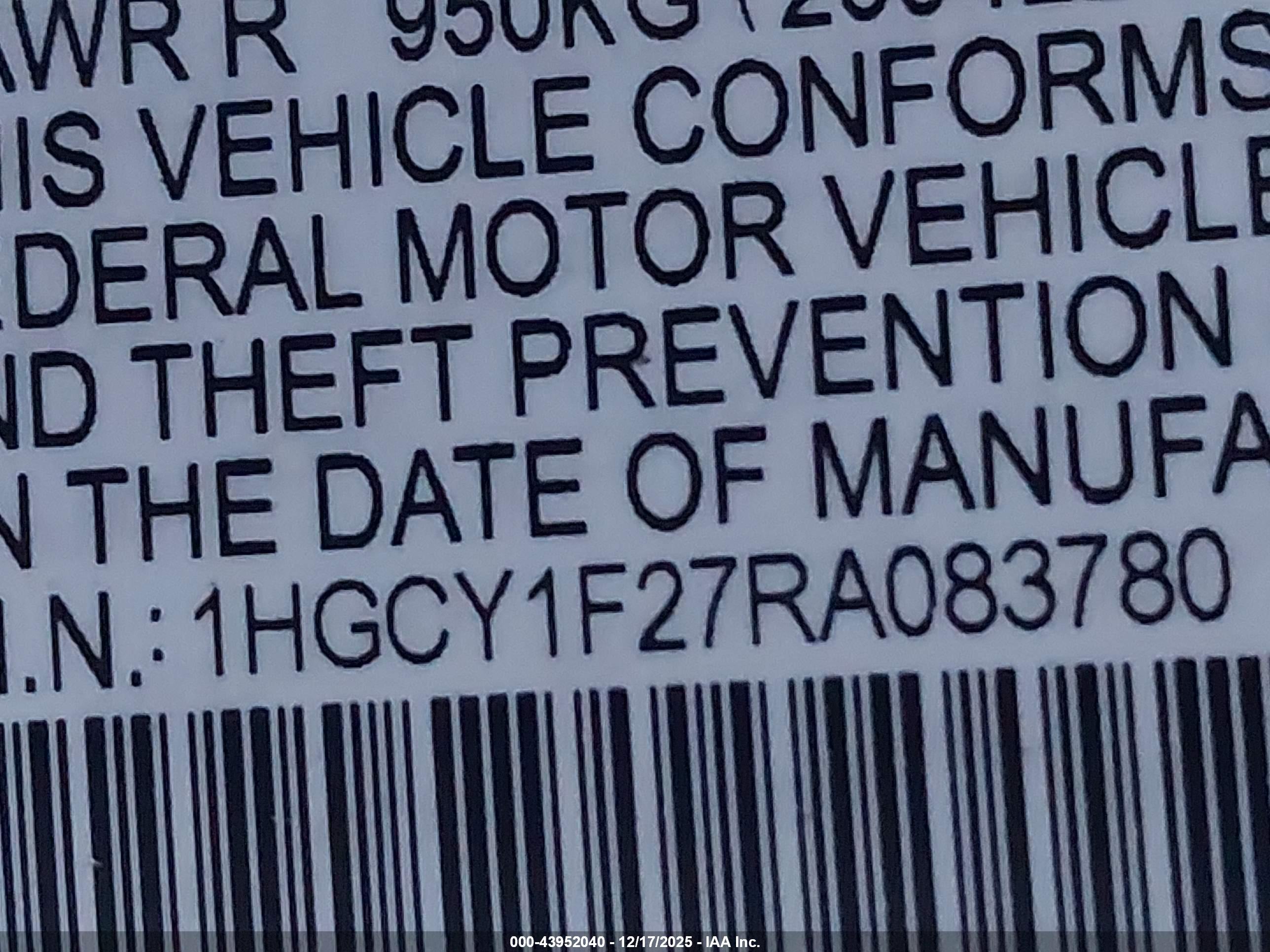 HONDA ACCORD image 9