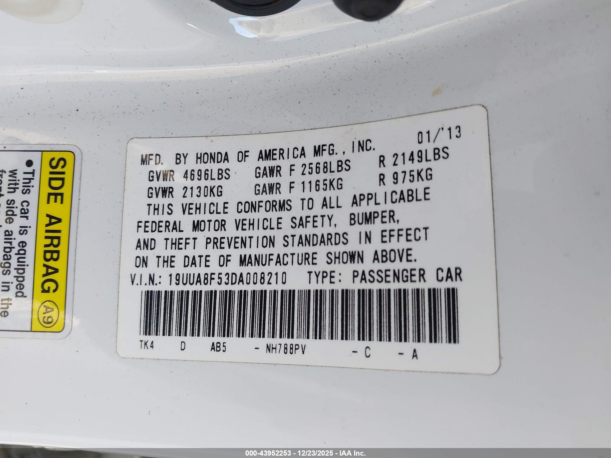 ACURA TL image 9