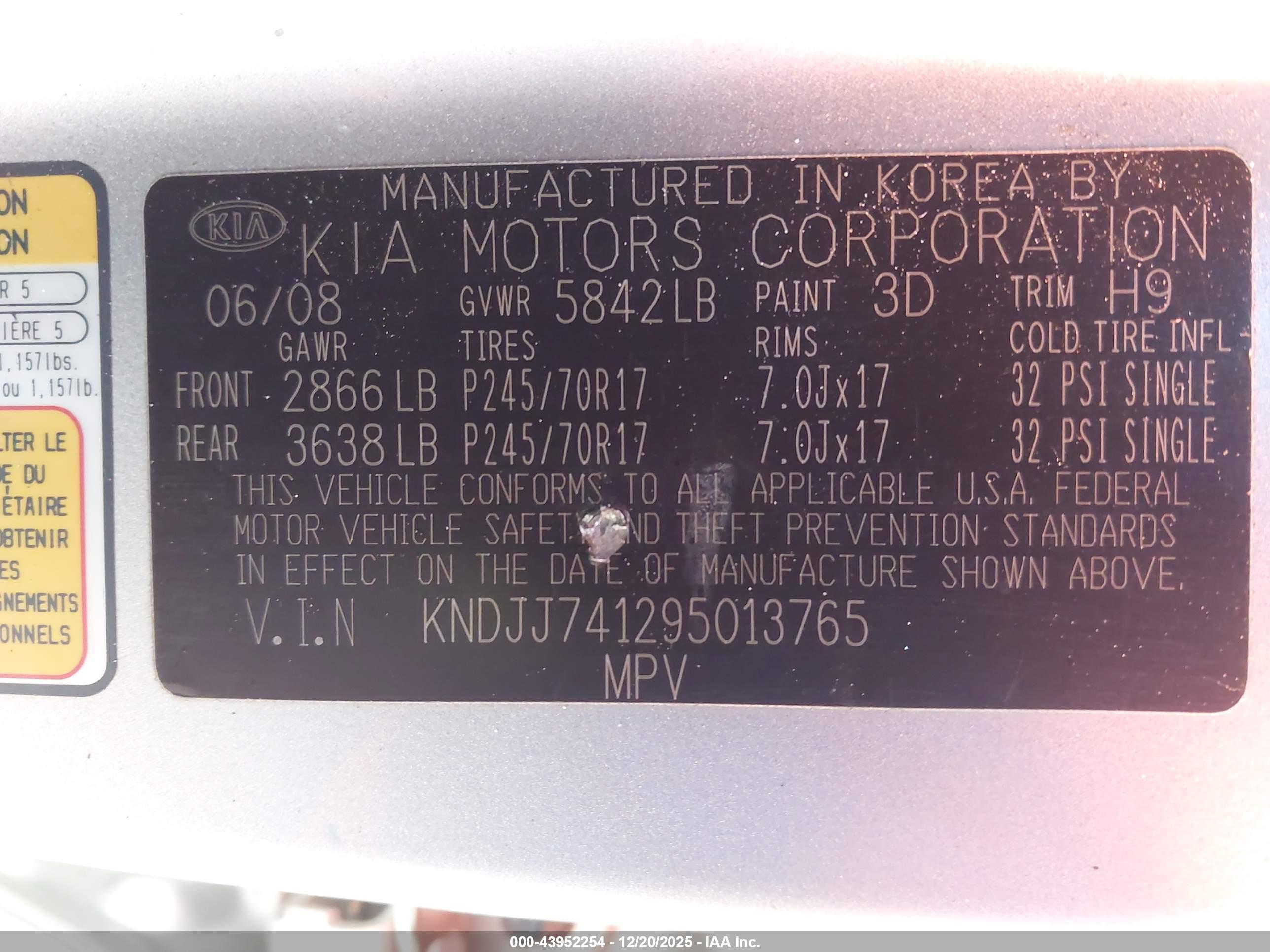 KIA BORREGO image 9