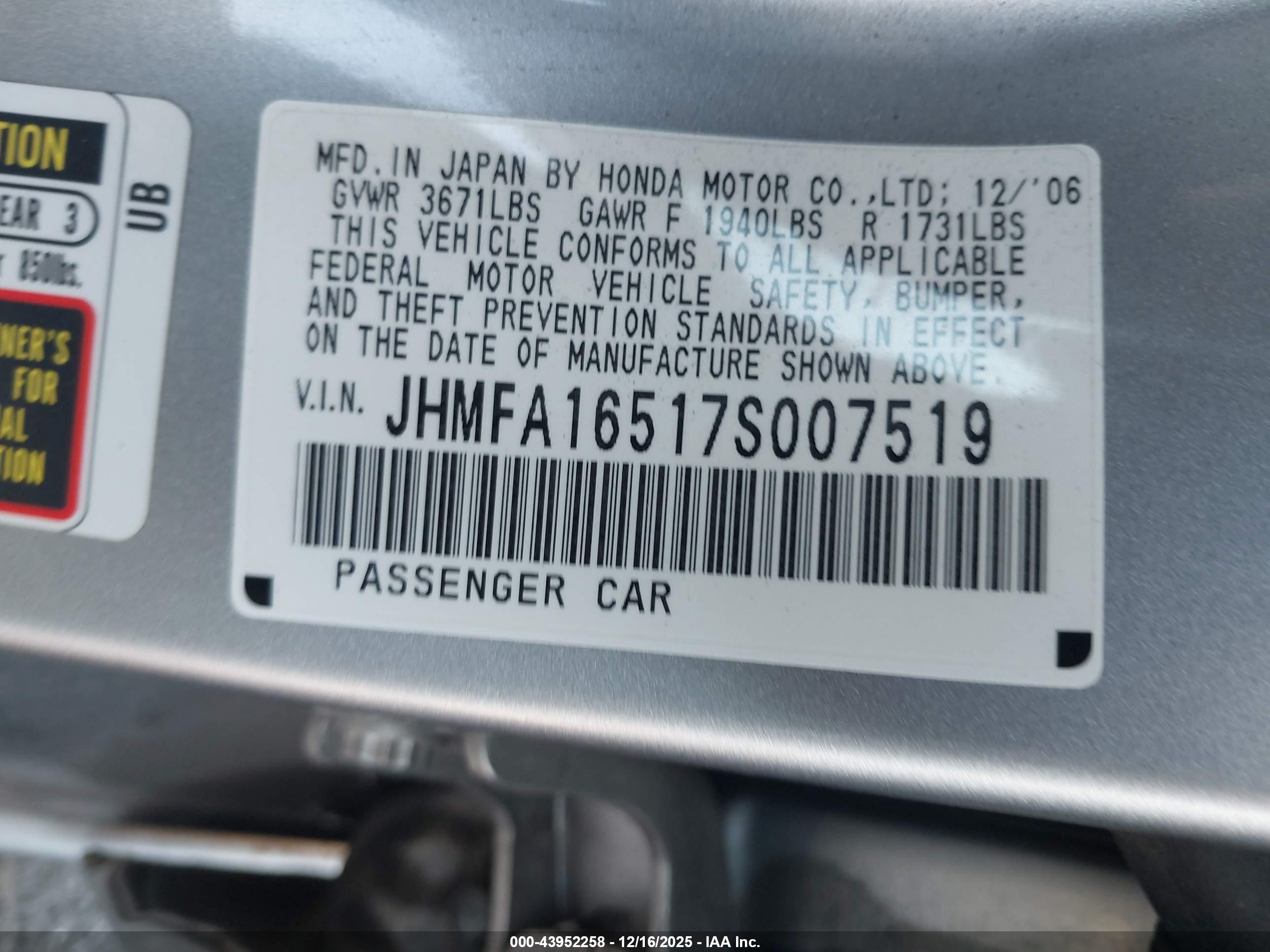 HONDA CIVIC image 9