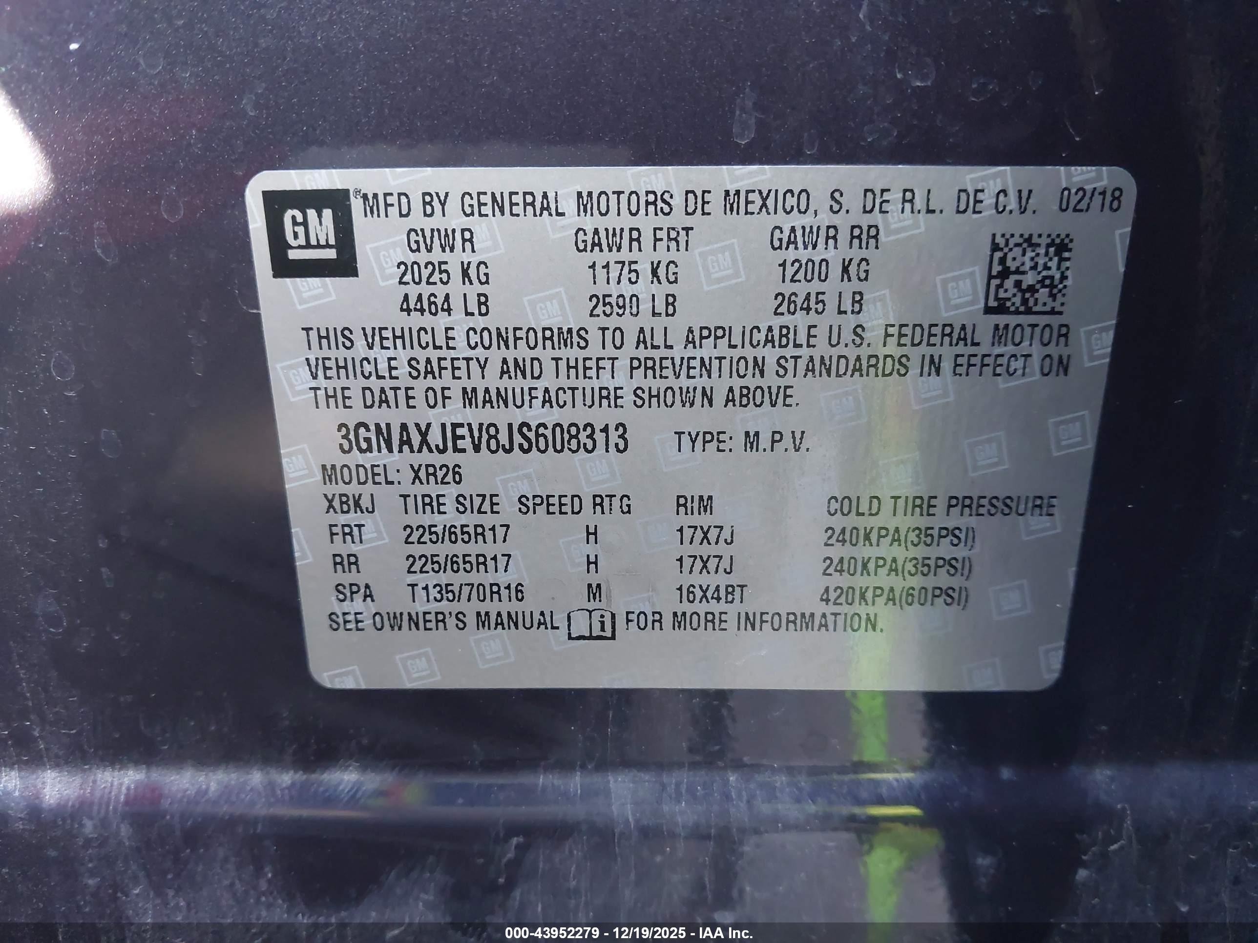 CHEVROLET EQUINOX image 9