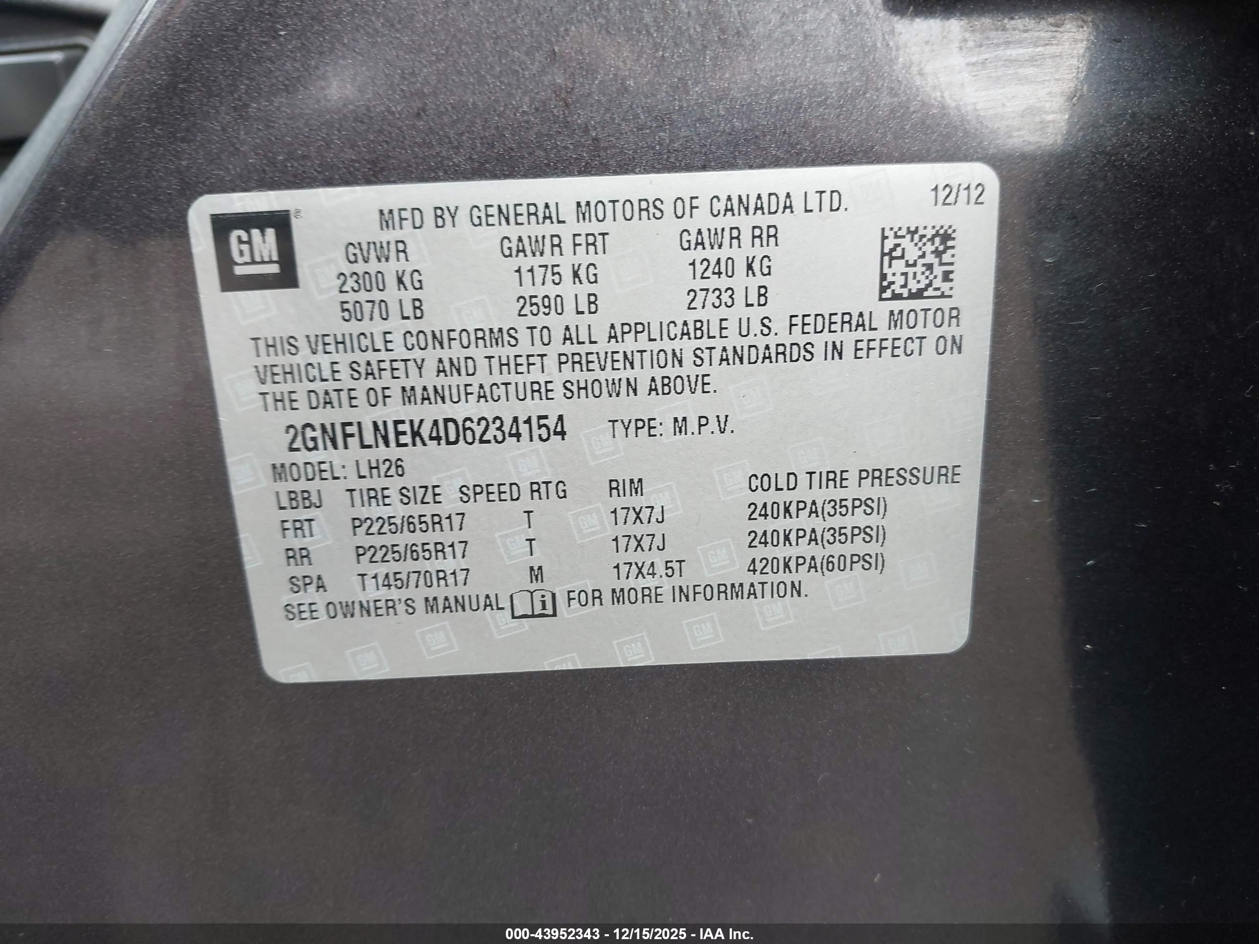 CHEVROLET EQUINOX image 9