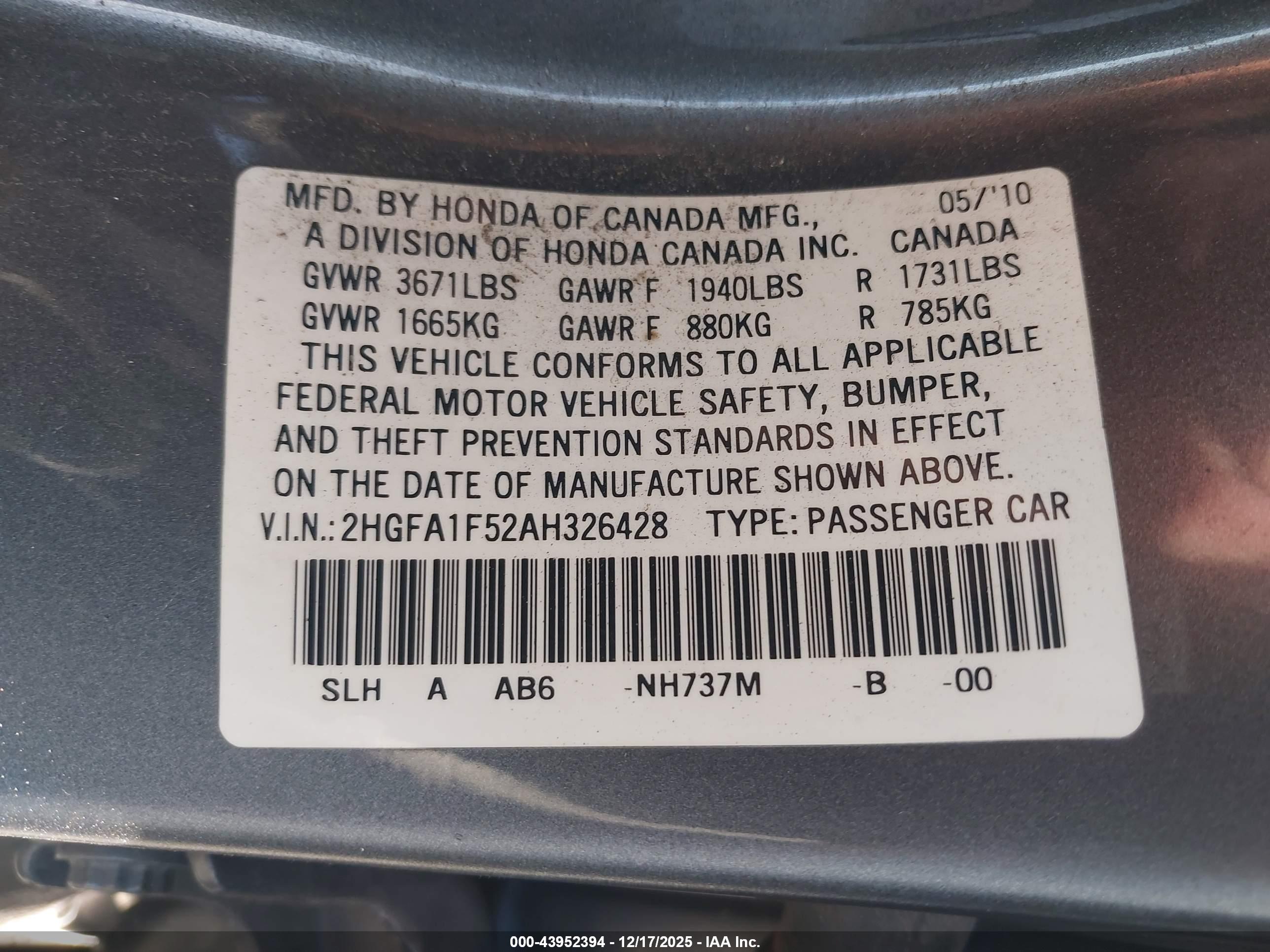 HONDA CIVIC image 9