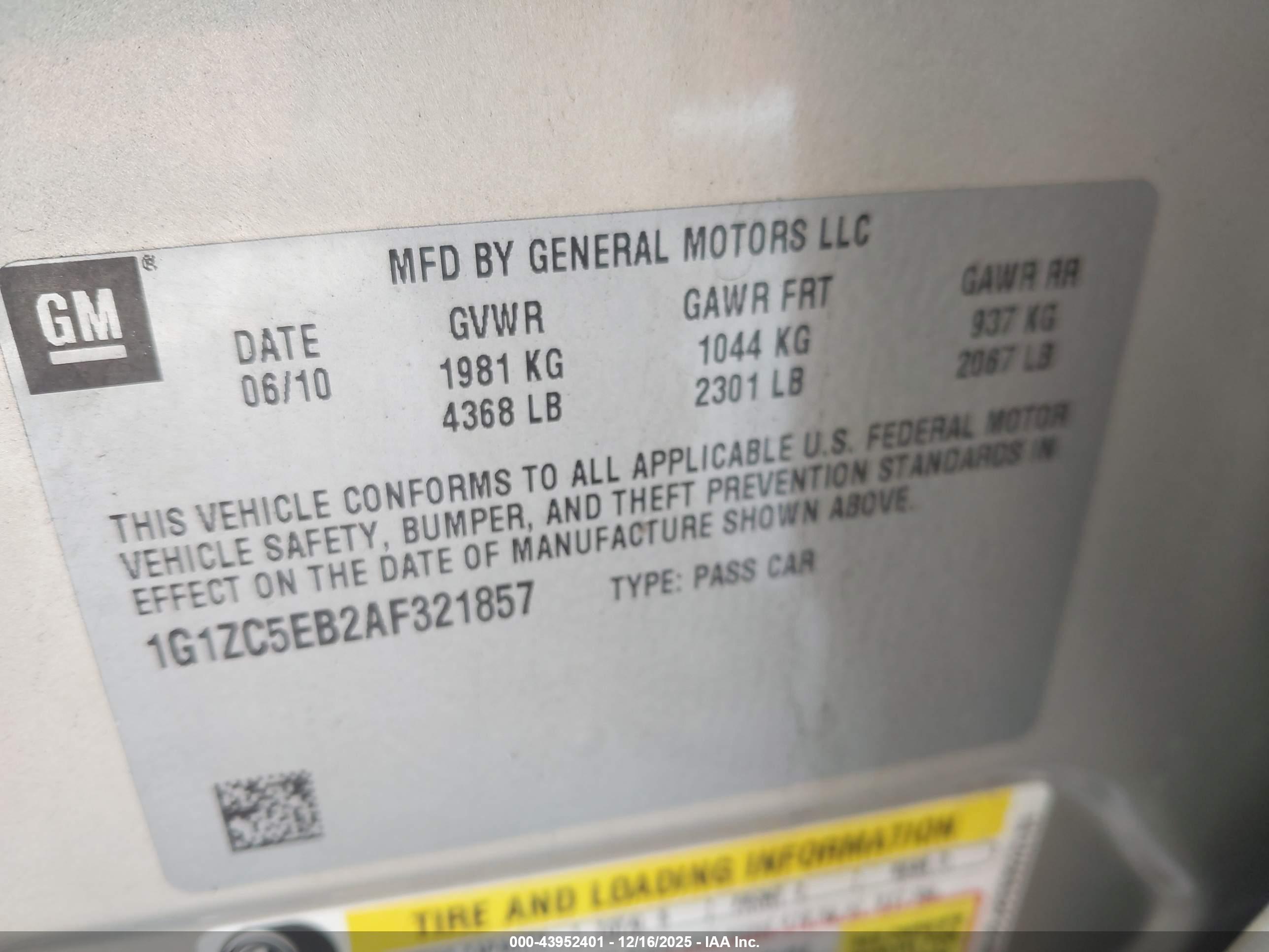 CHEVROLET MALIBU image 9