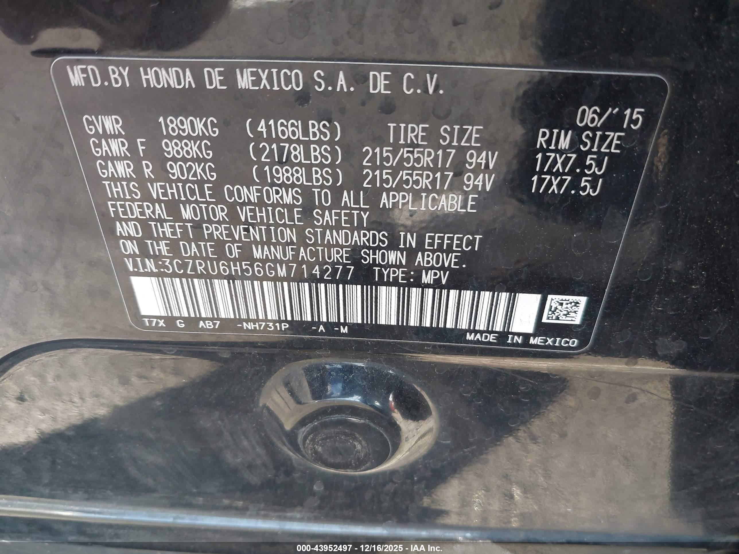 HONDA HR-V image 9