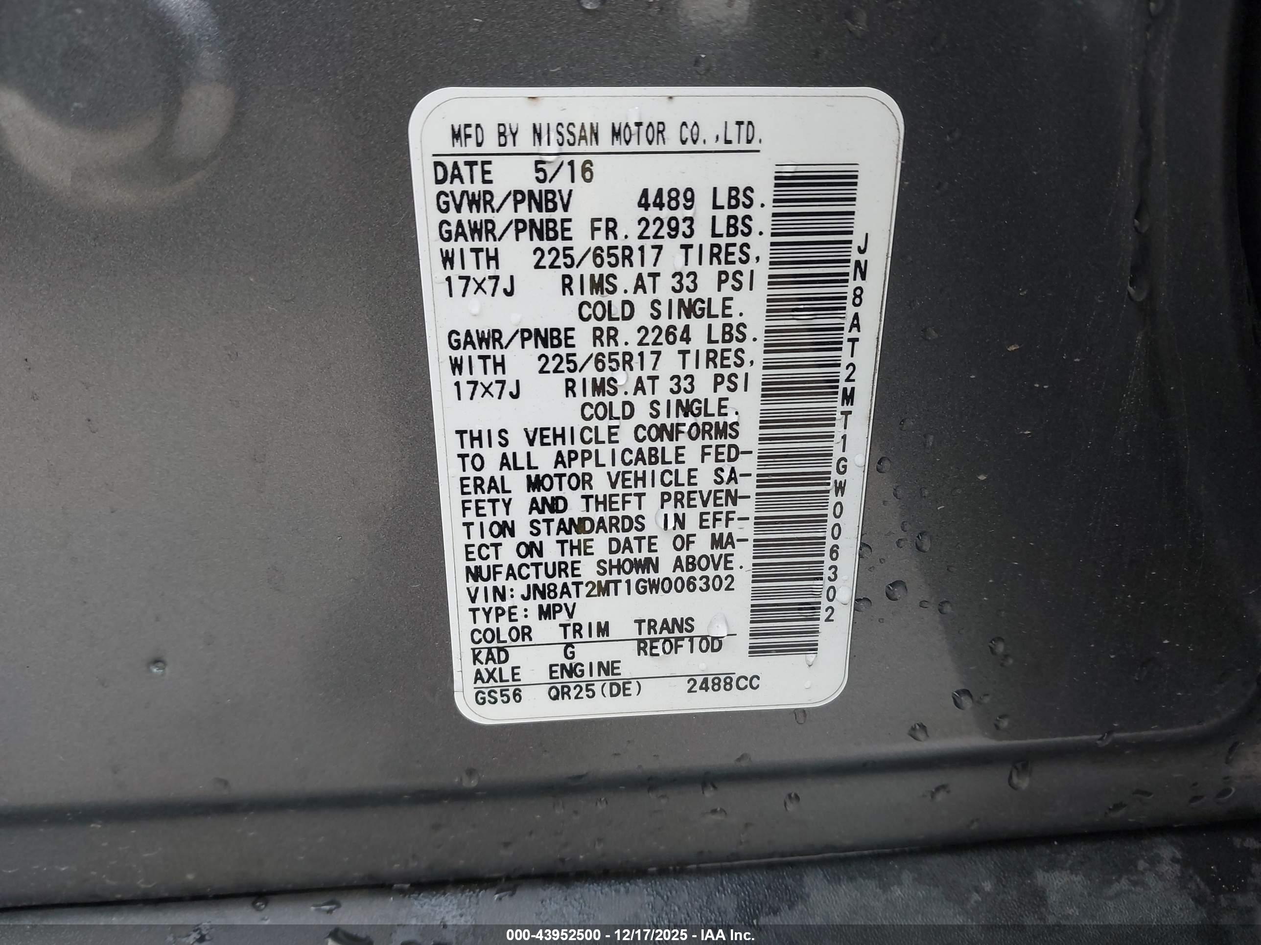 NISSAN ROGUE image 9