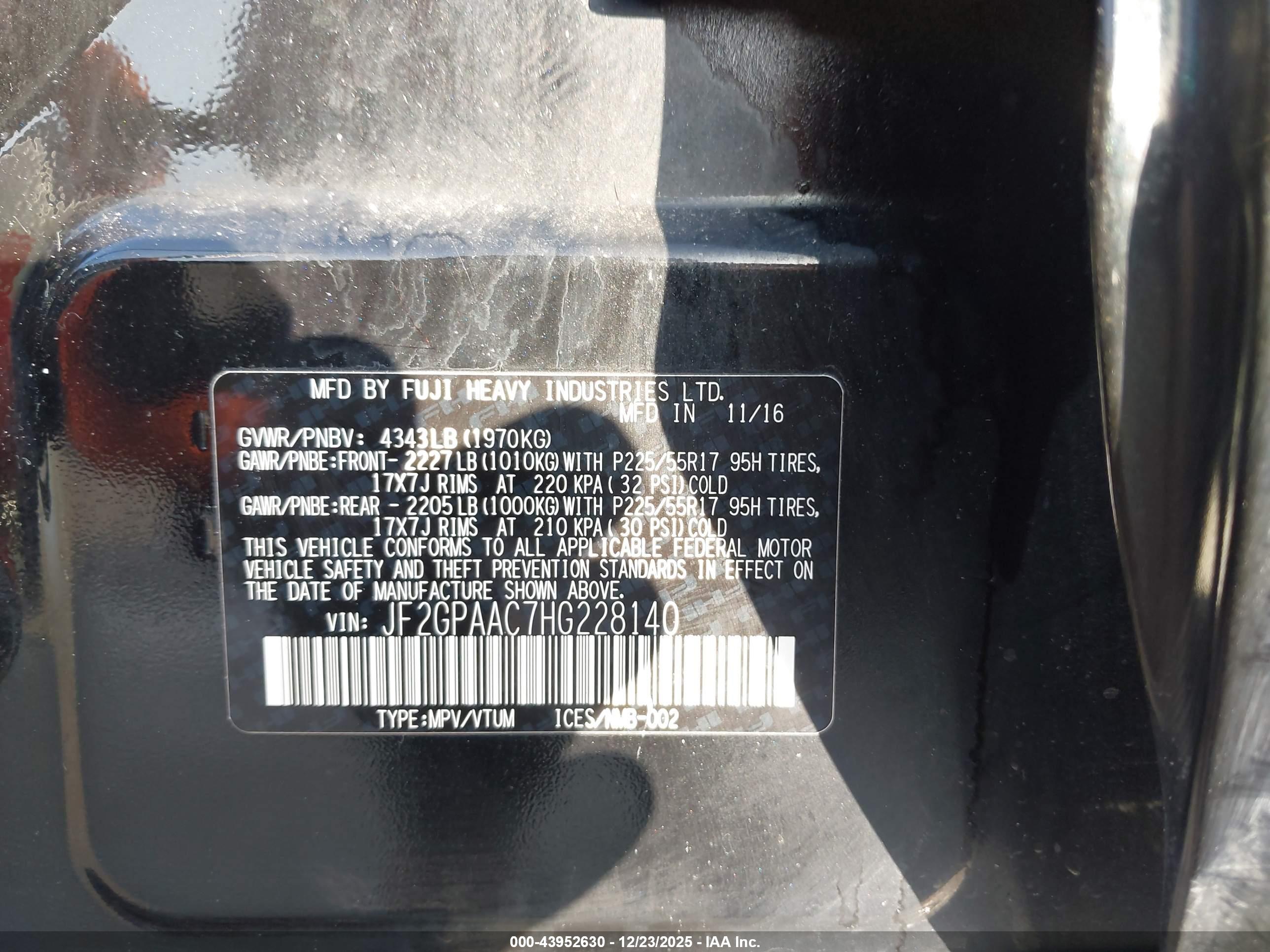 SUBARU CROSSTREK image 9