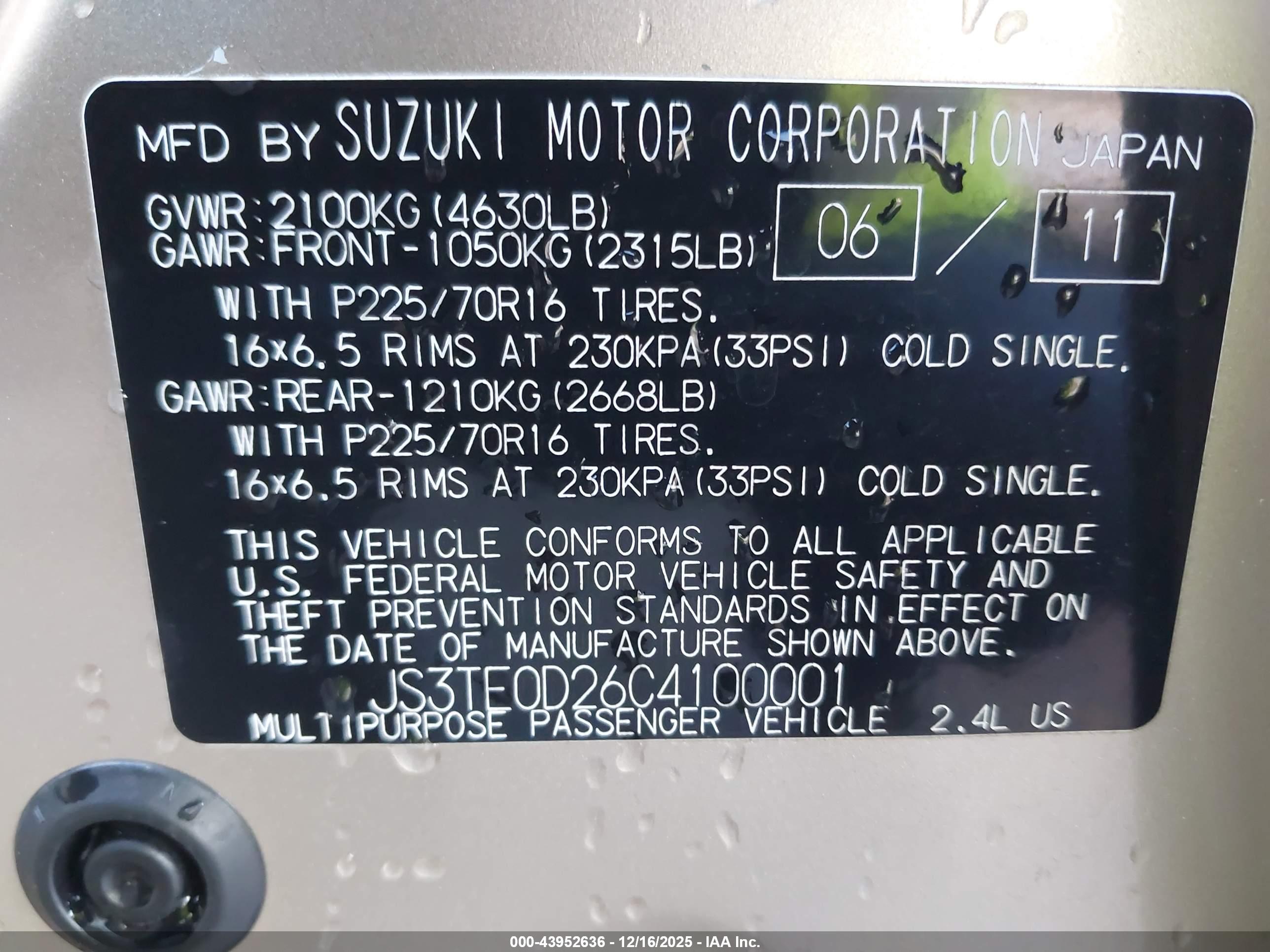 SUZUKI GRAND image 9
