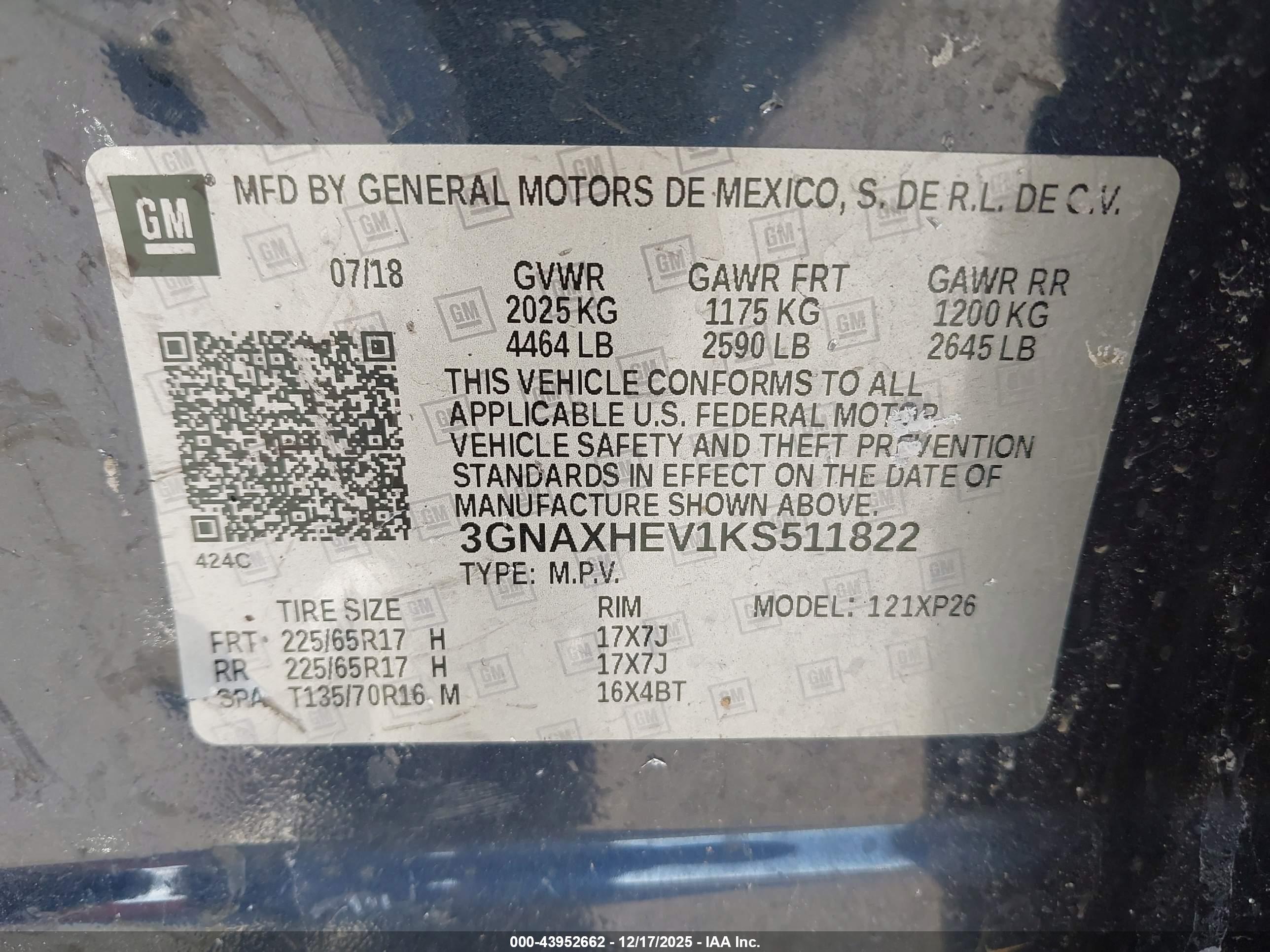 CHEVROLET EQUINOX image 9