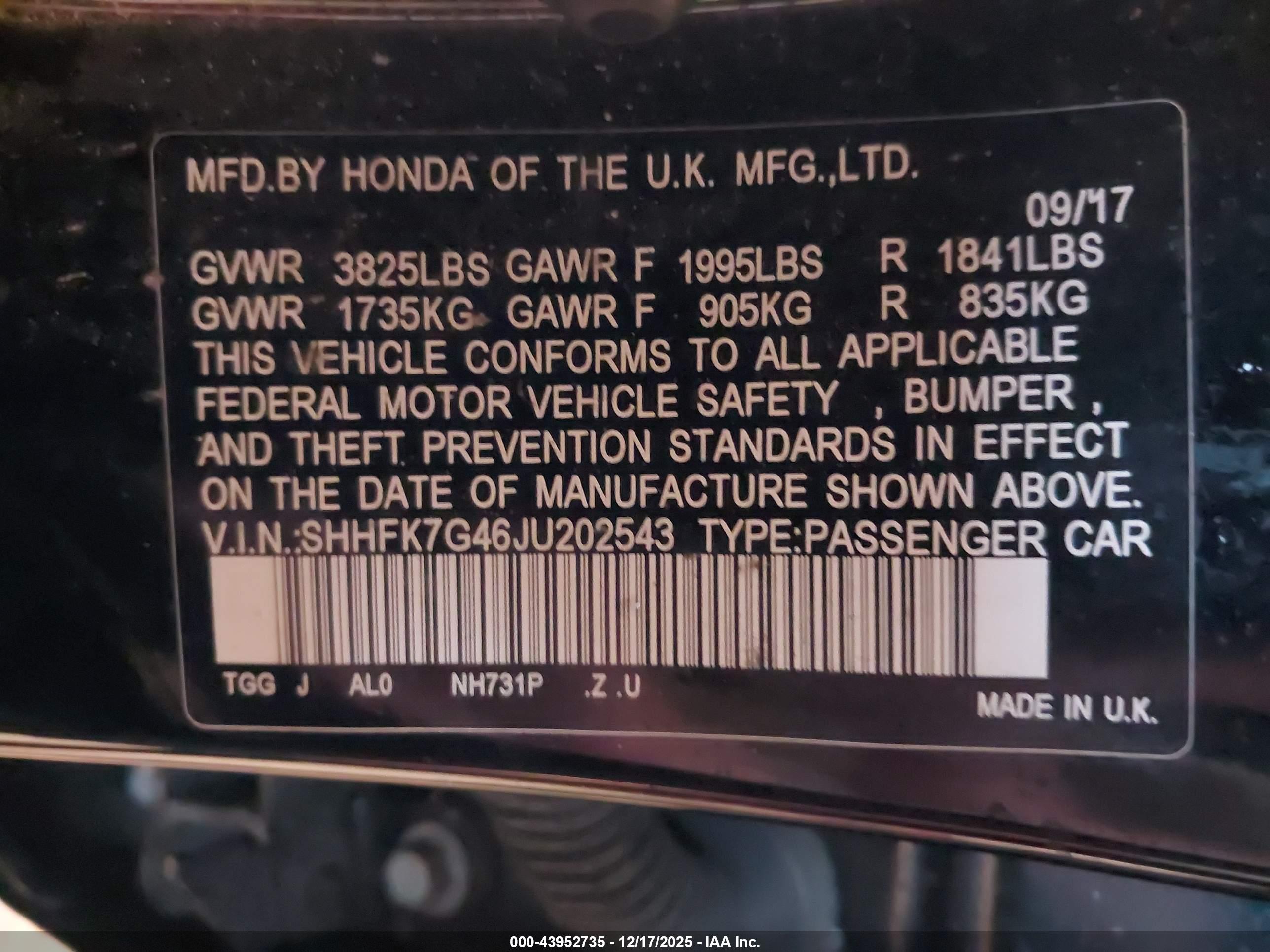 HONDA CIVIC image 9