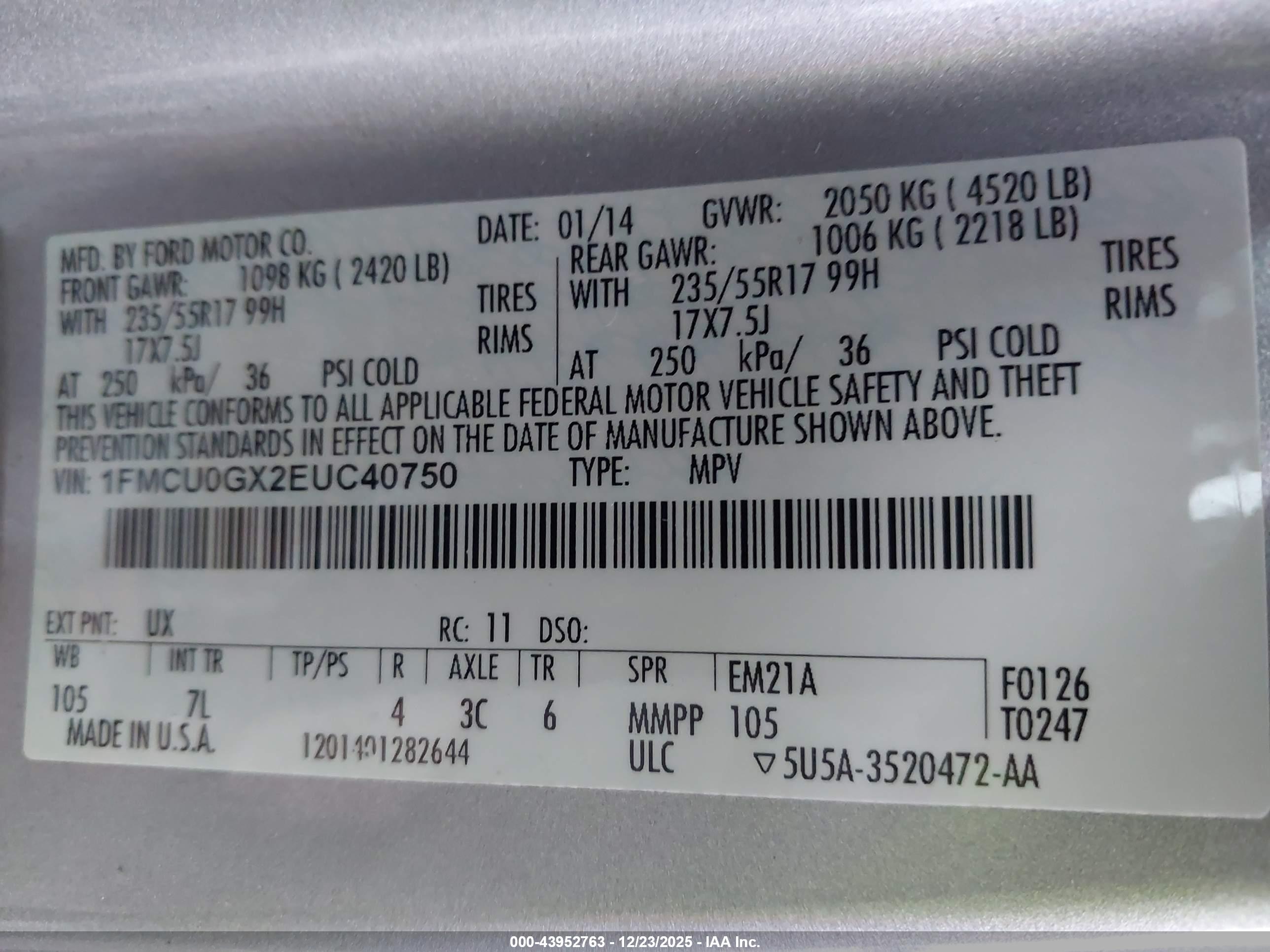 FORD ESCAPE image 9