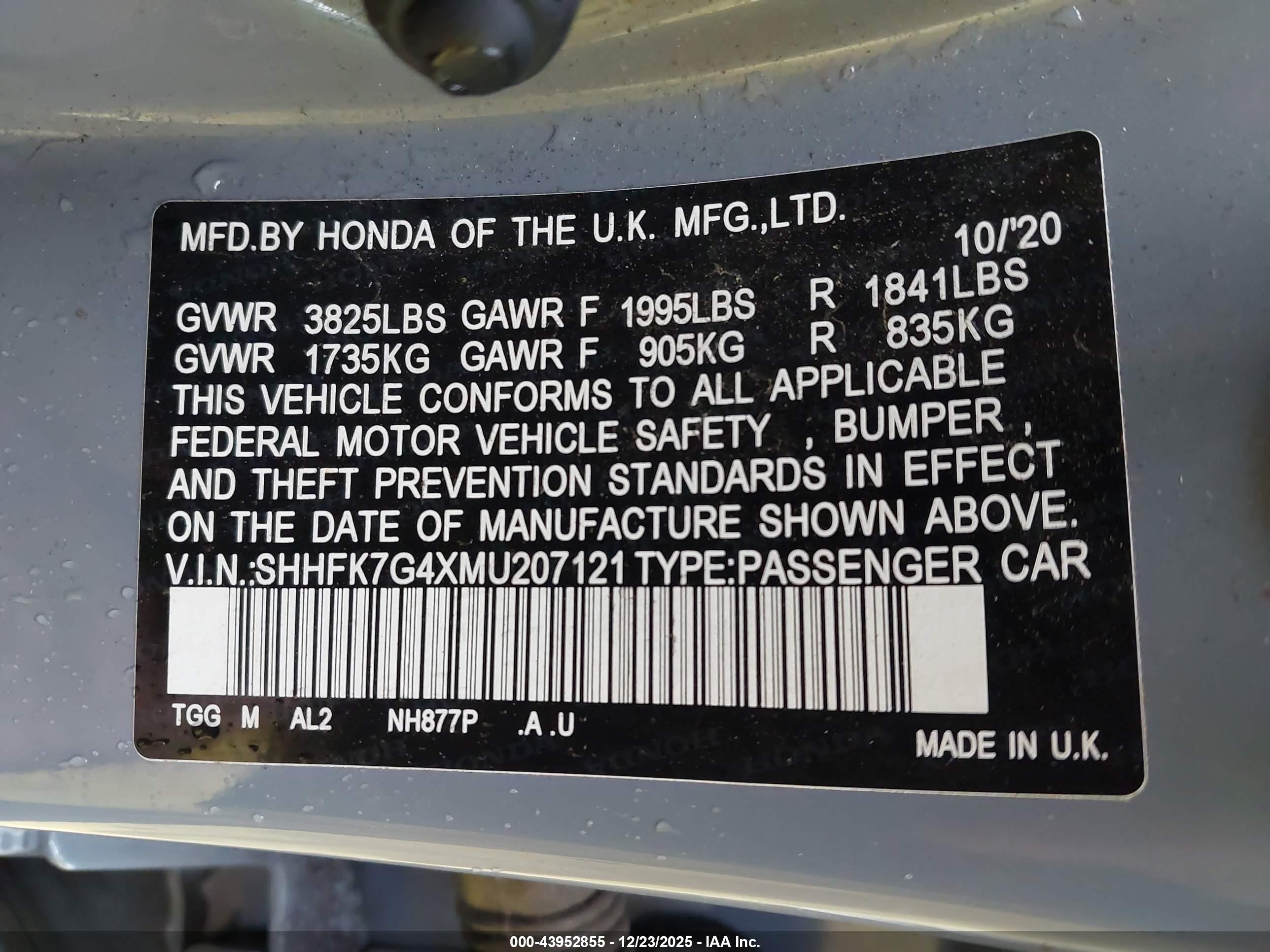 HONDA CIVIC image 9