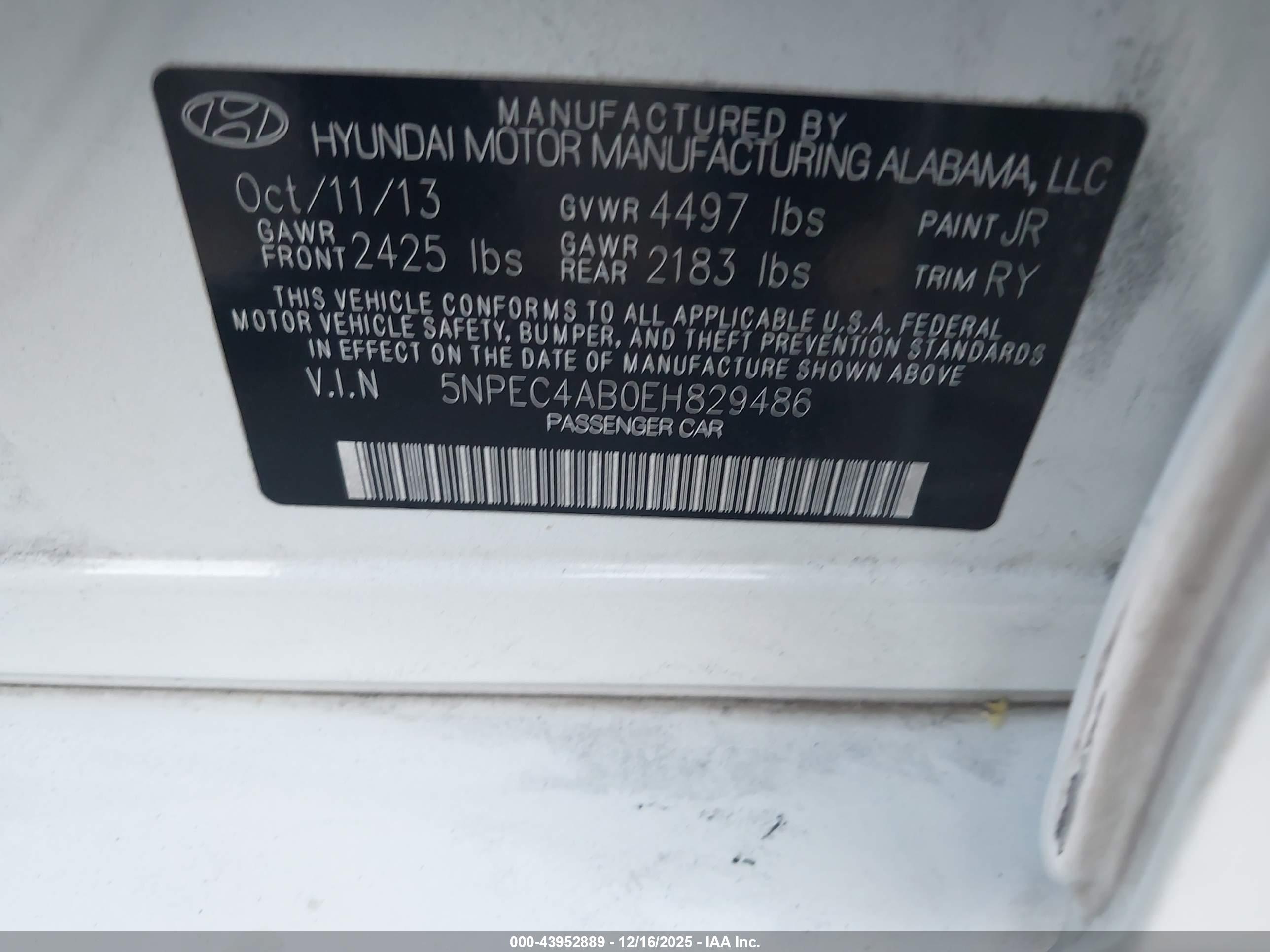 HYUNDAI SONATA image 9