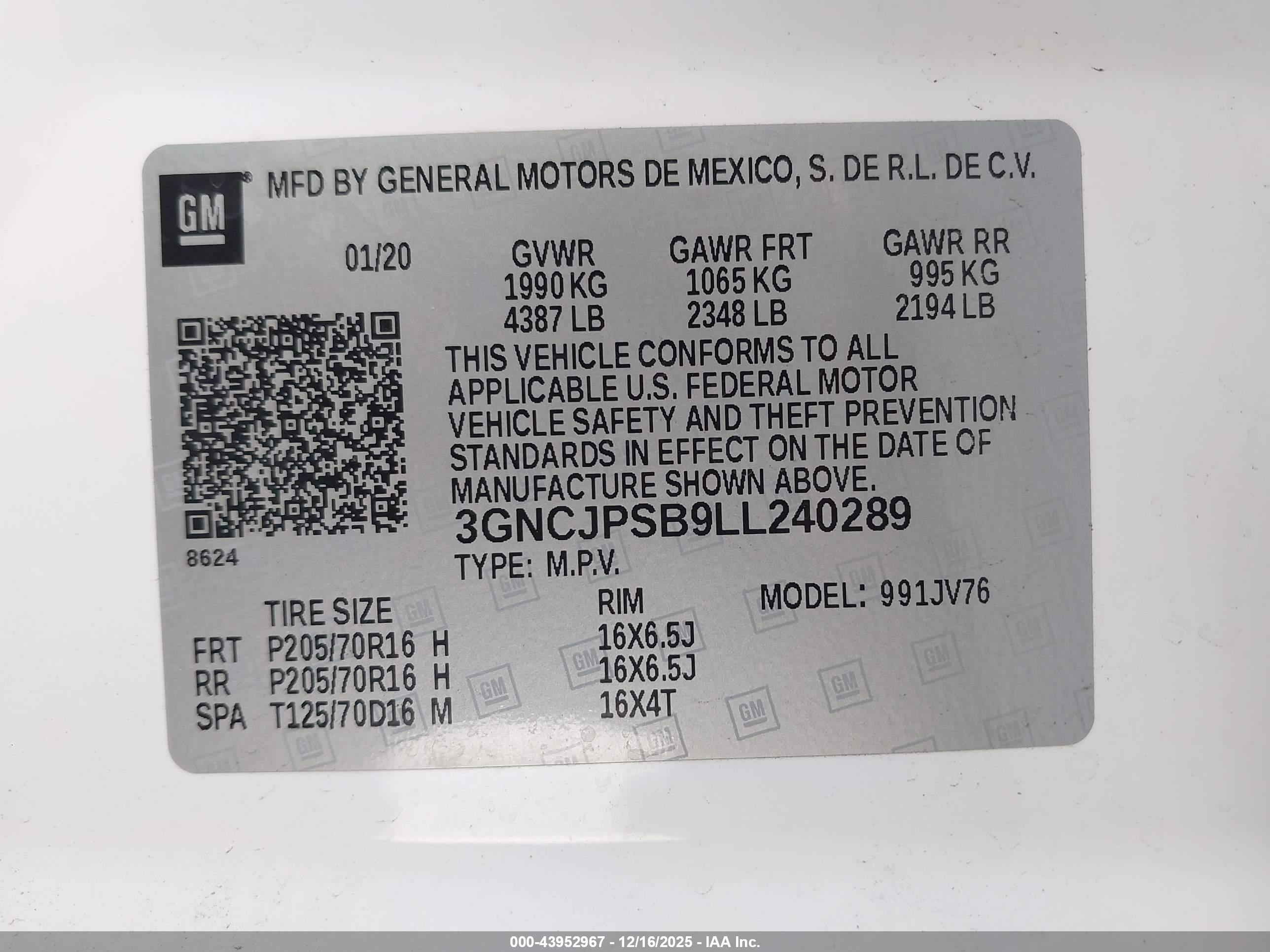 CHEVROLET TRAX image 9