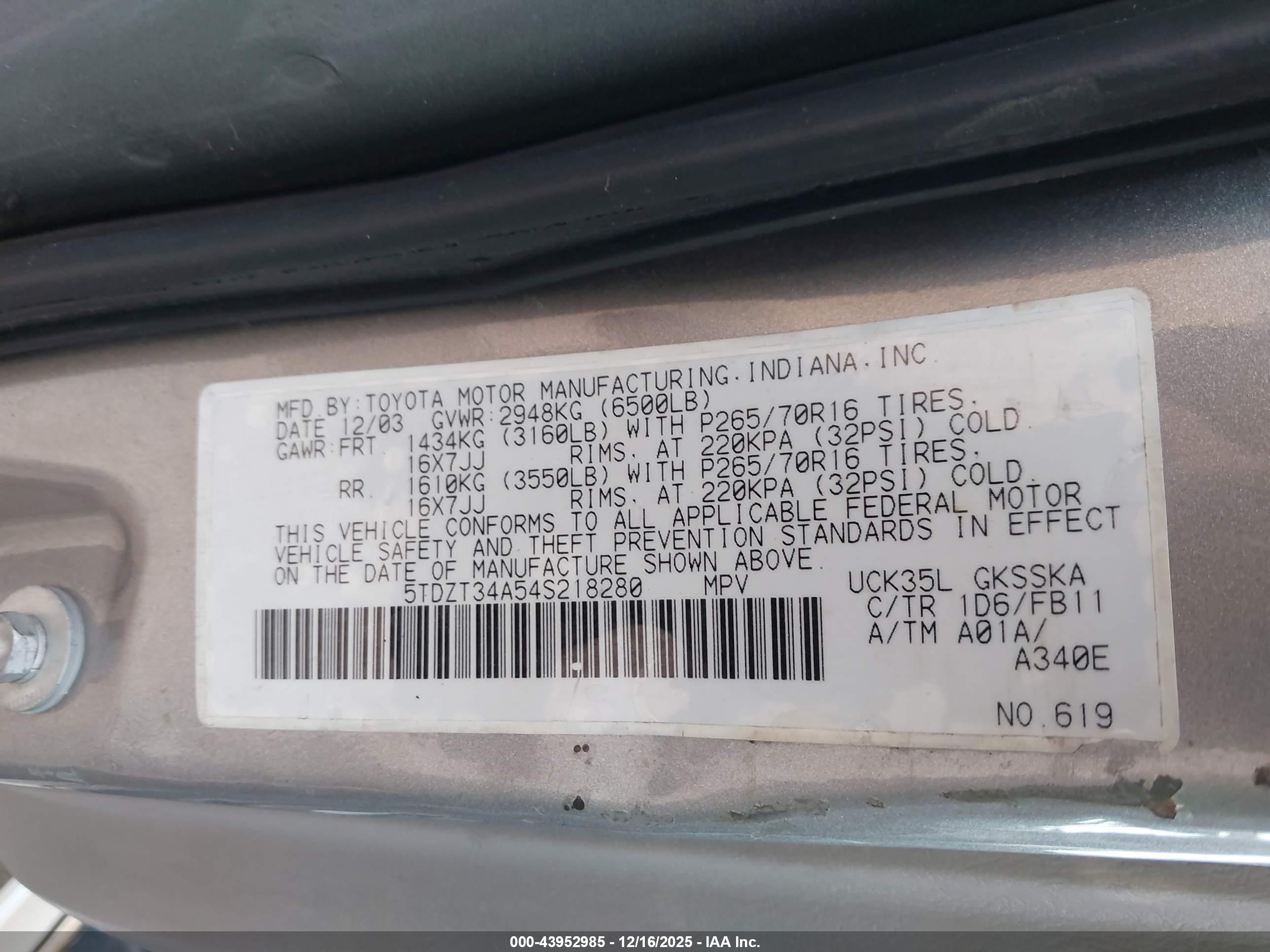 TOYOTA SEQUOIA image 9