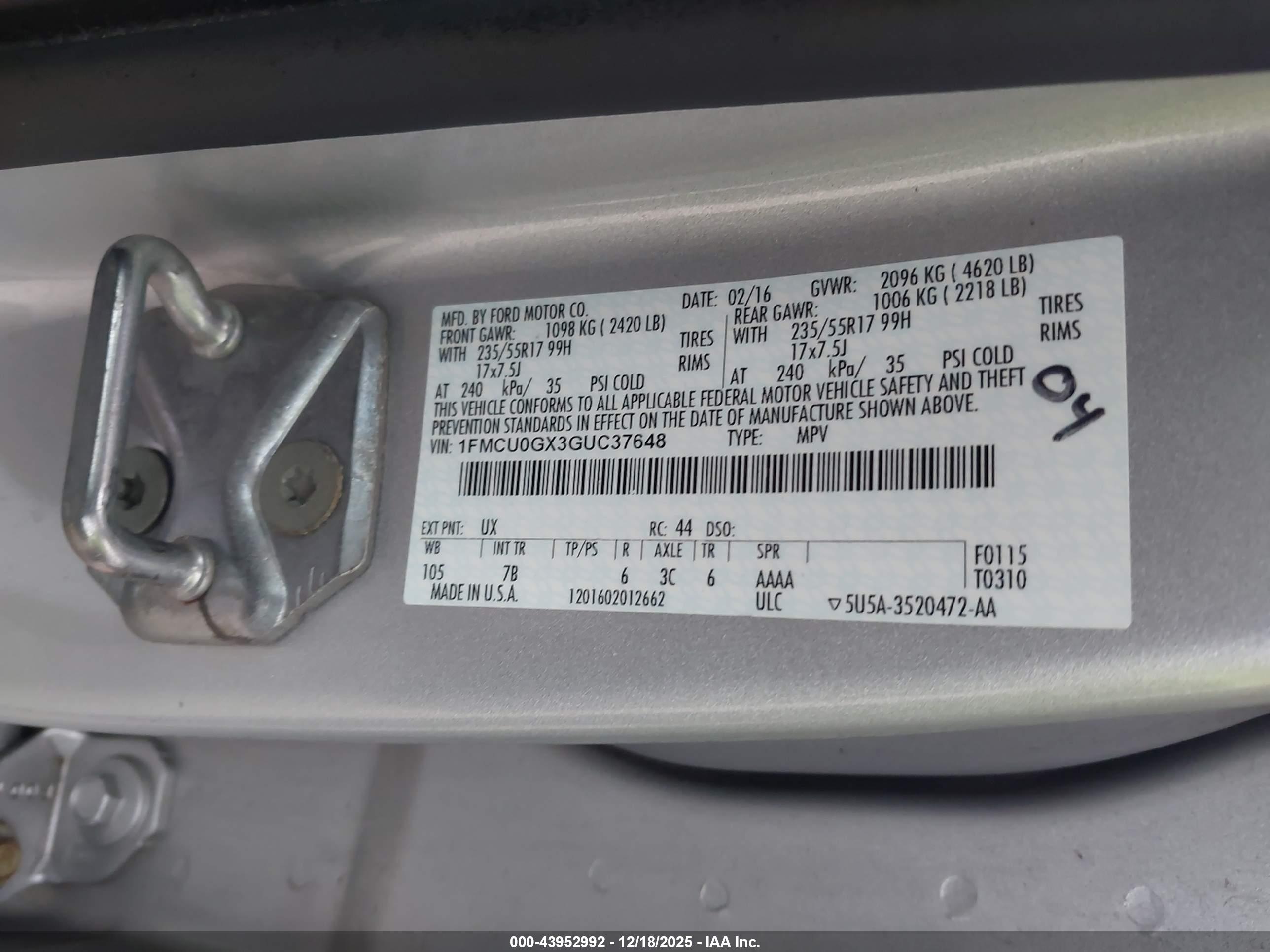 FORD ESCAPE image 9