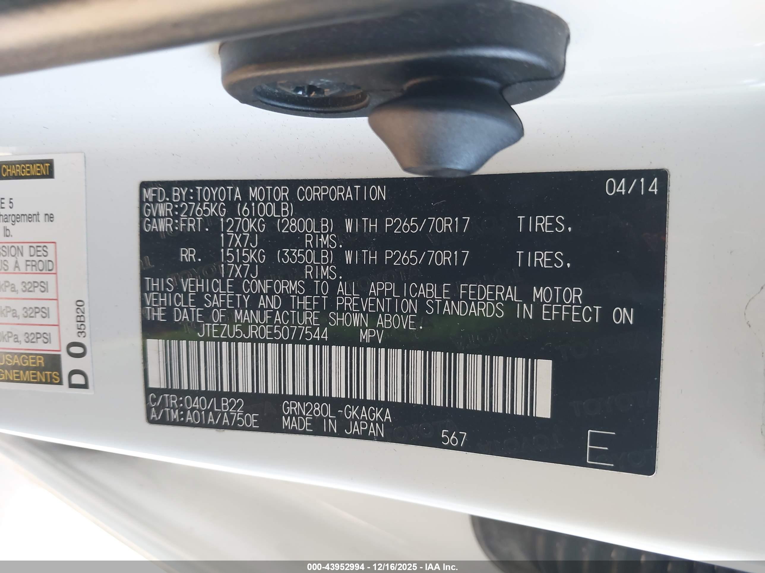 TOYOTA 4RUNNER image 9