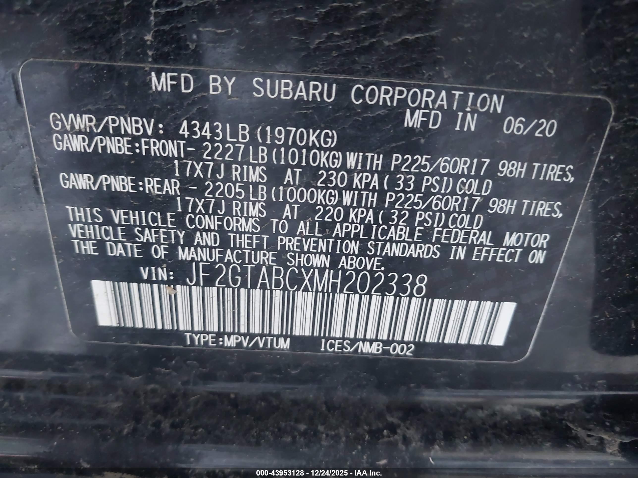 SUBARU CROSSTREK image 9