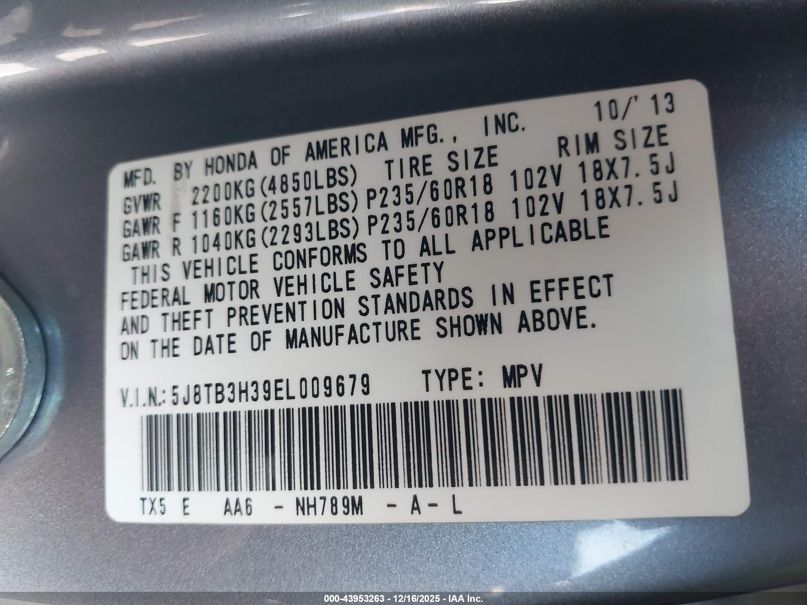 ACURA RDX image 9