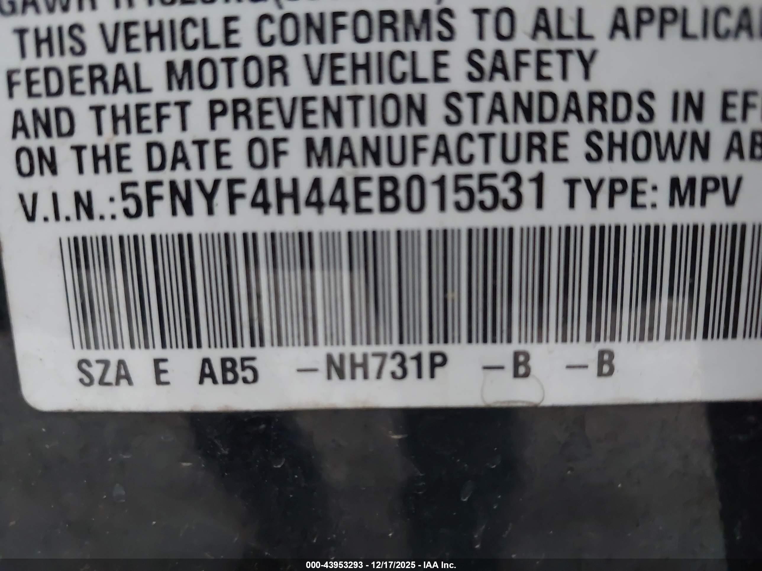 HONDA PILOT image 9