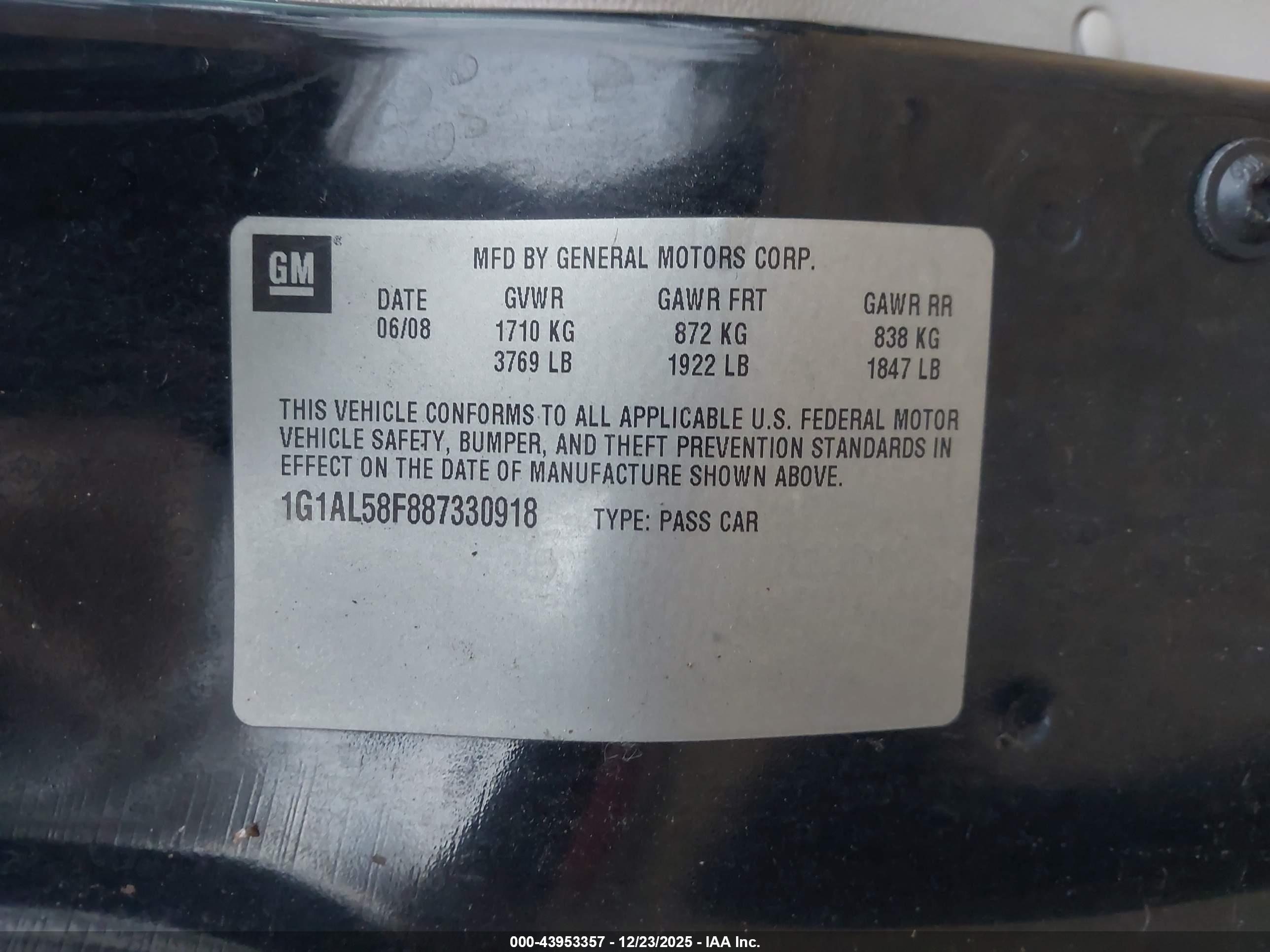 CHEVROLET COBALT image 9
