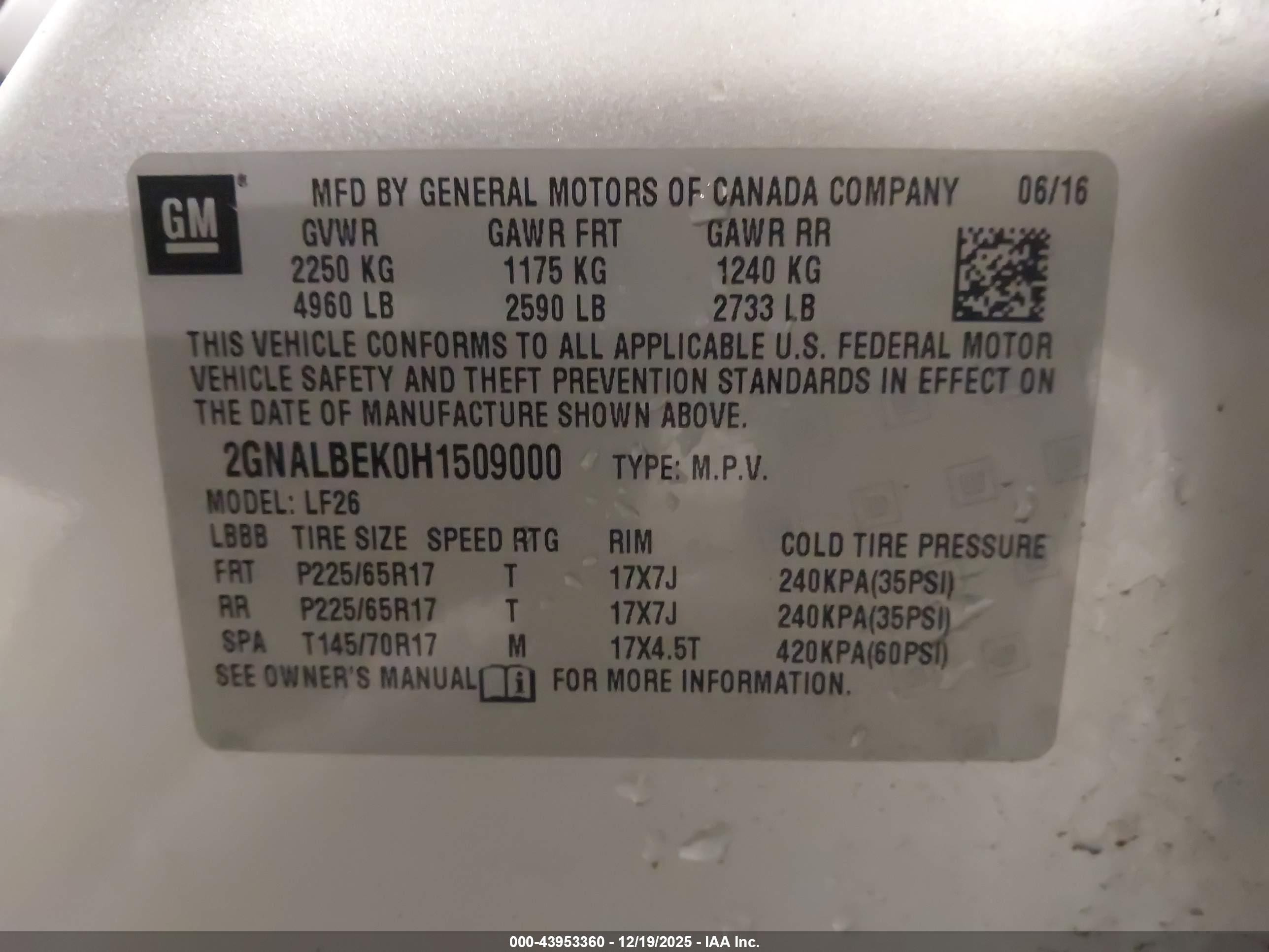 CHEVROLET EQUINOX image 9
