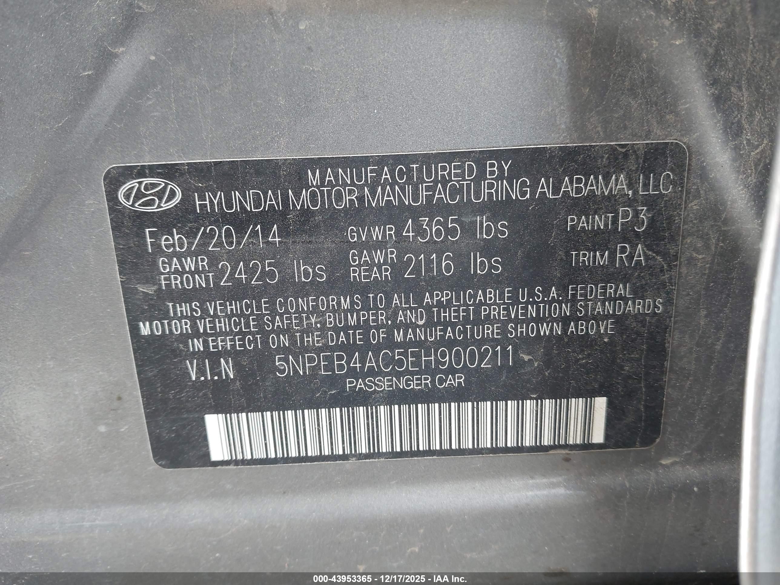 HYUNDAI SONATA image 9
