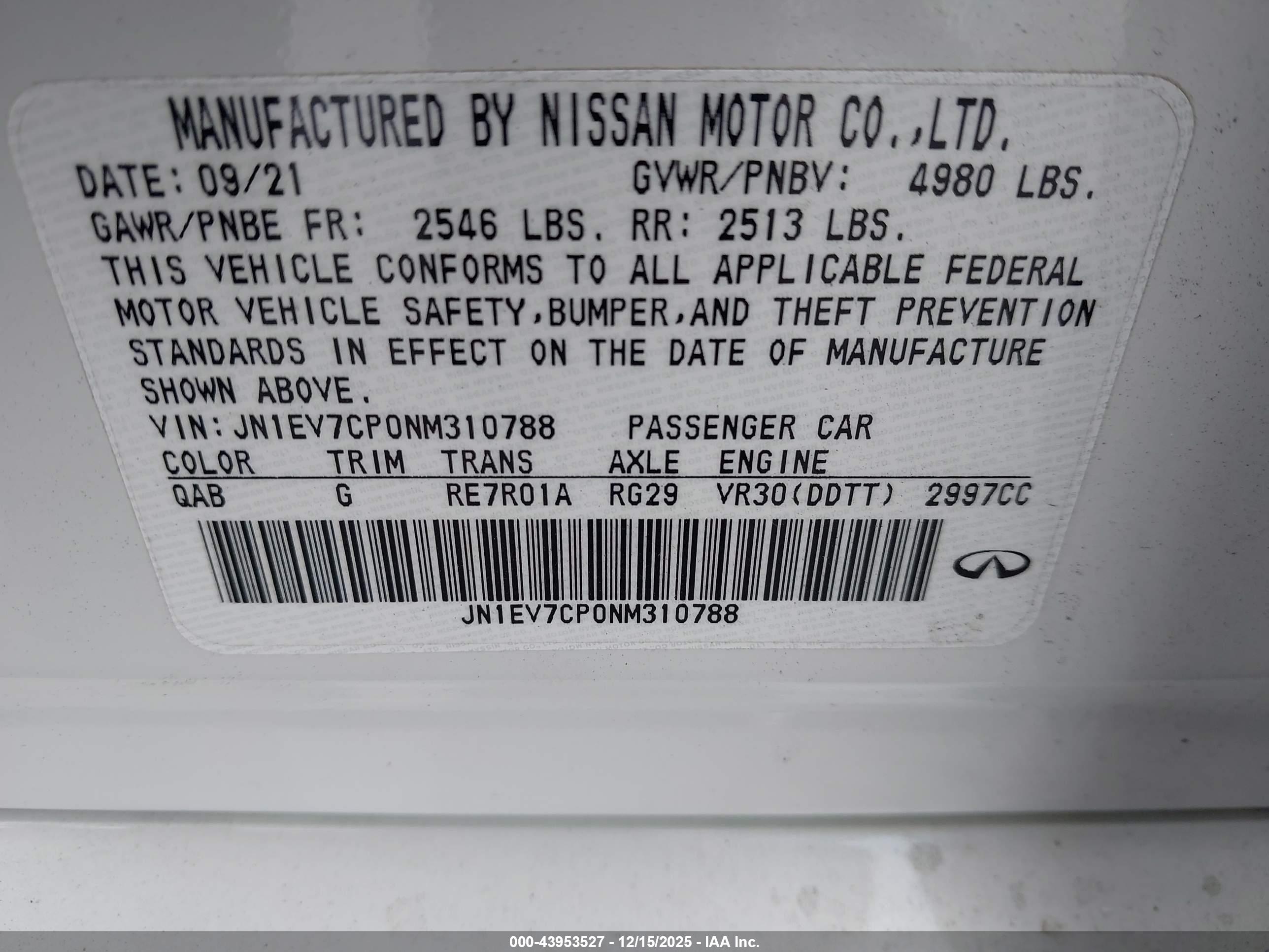 INFINITI Q50 image 9