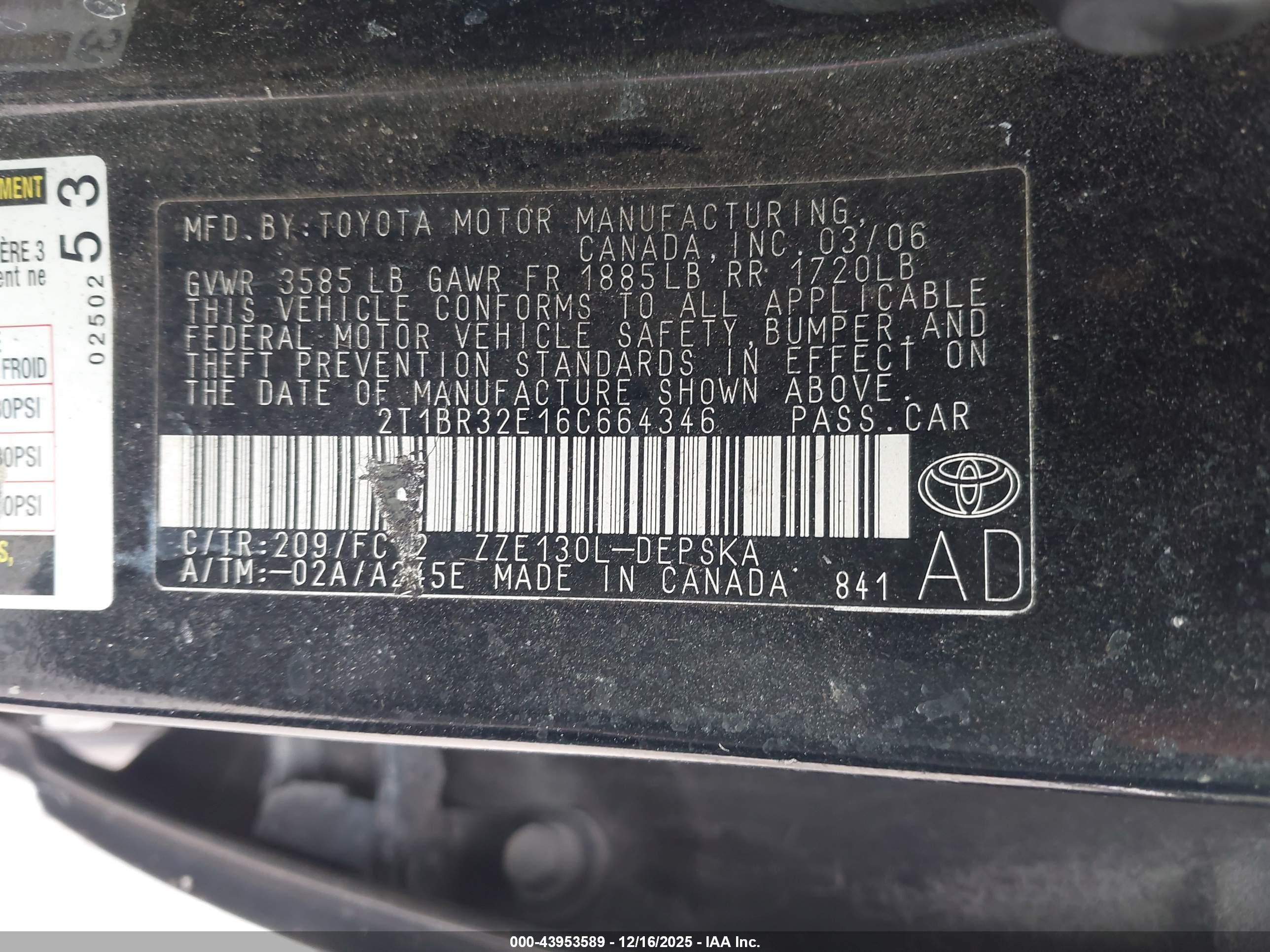 TOYOTA COROLLA image 9