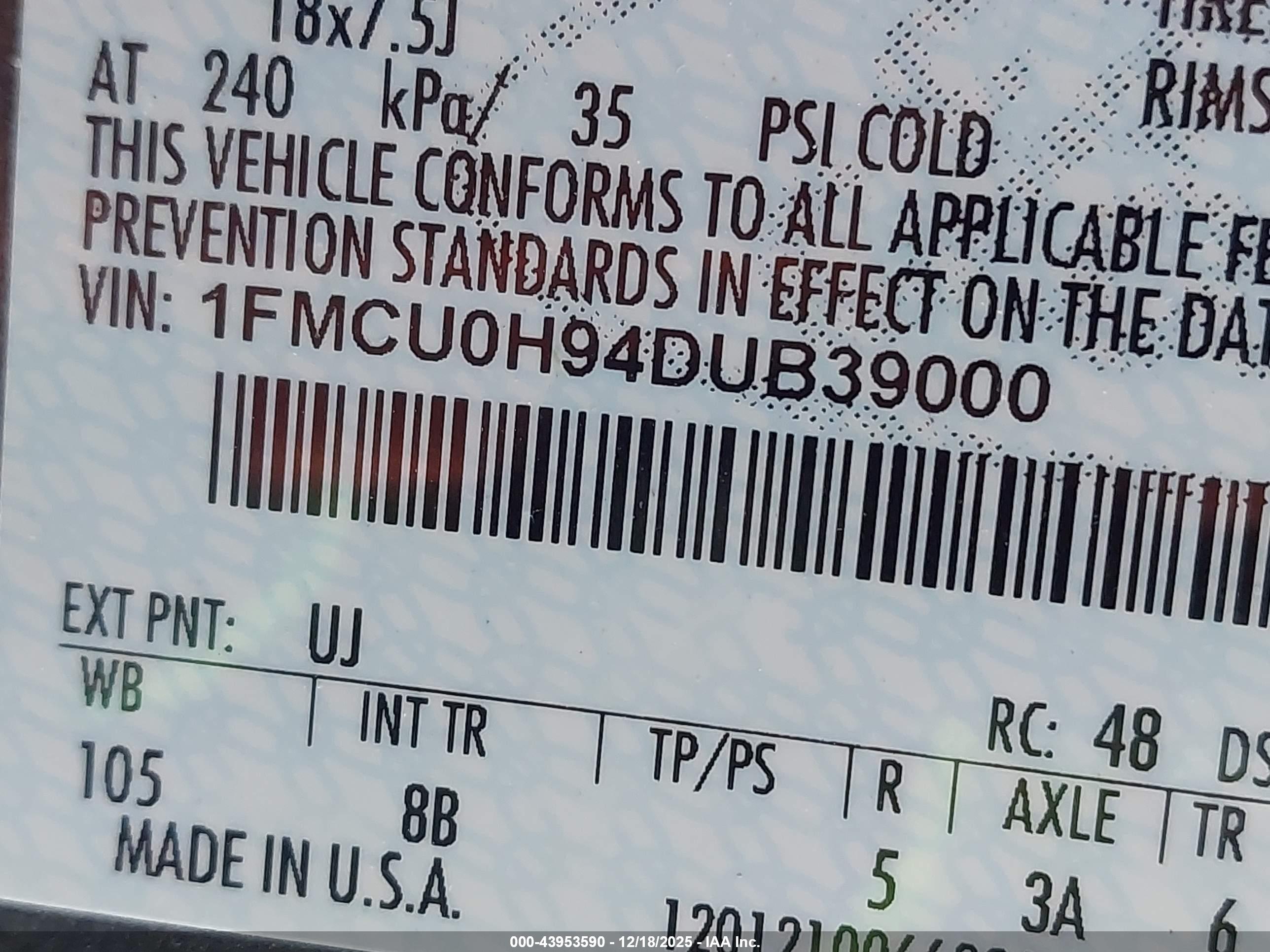 FORD ESCAPE image 9
