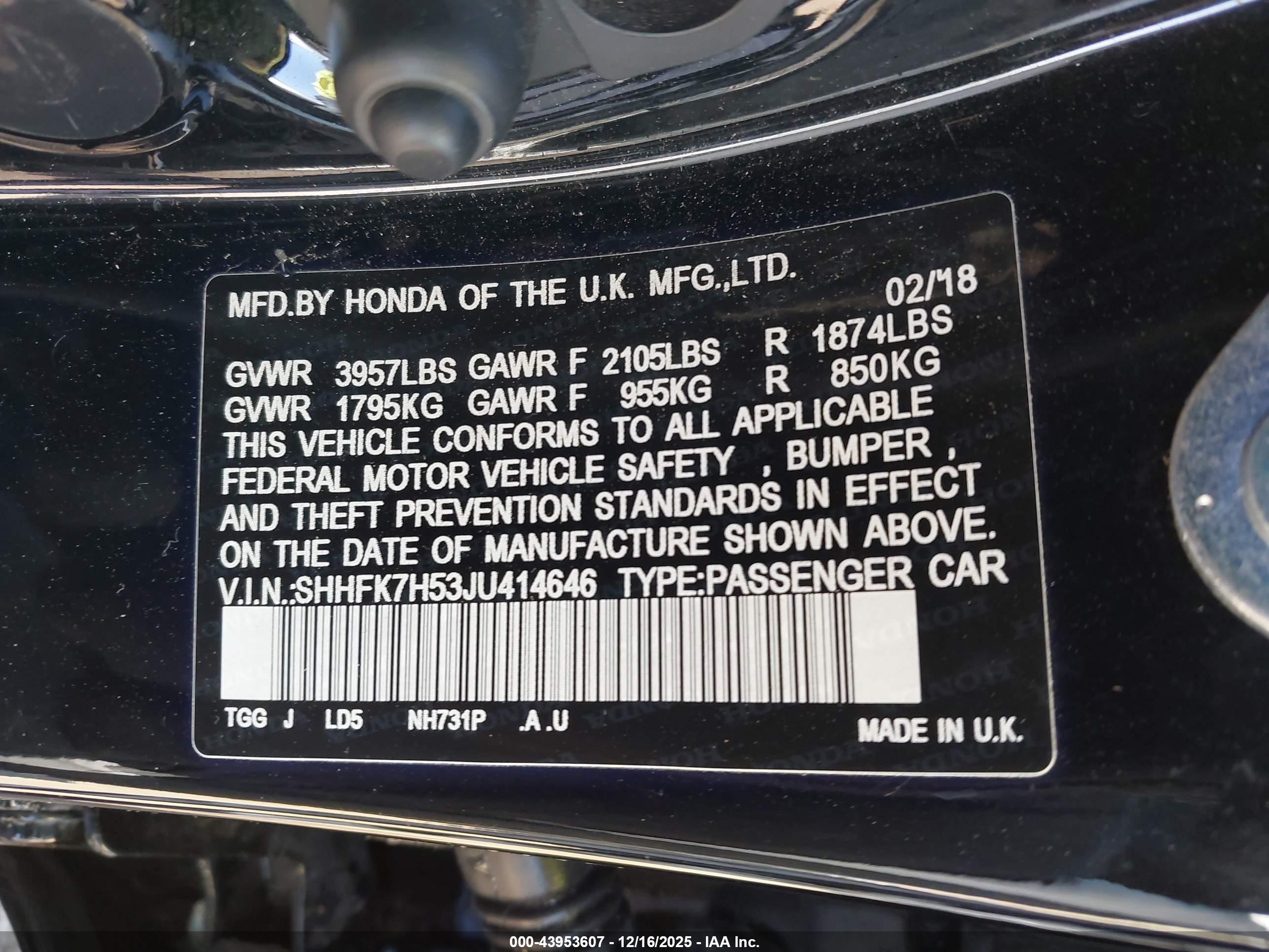 HONDA CIVIC image 9