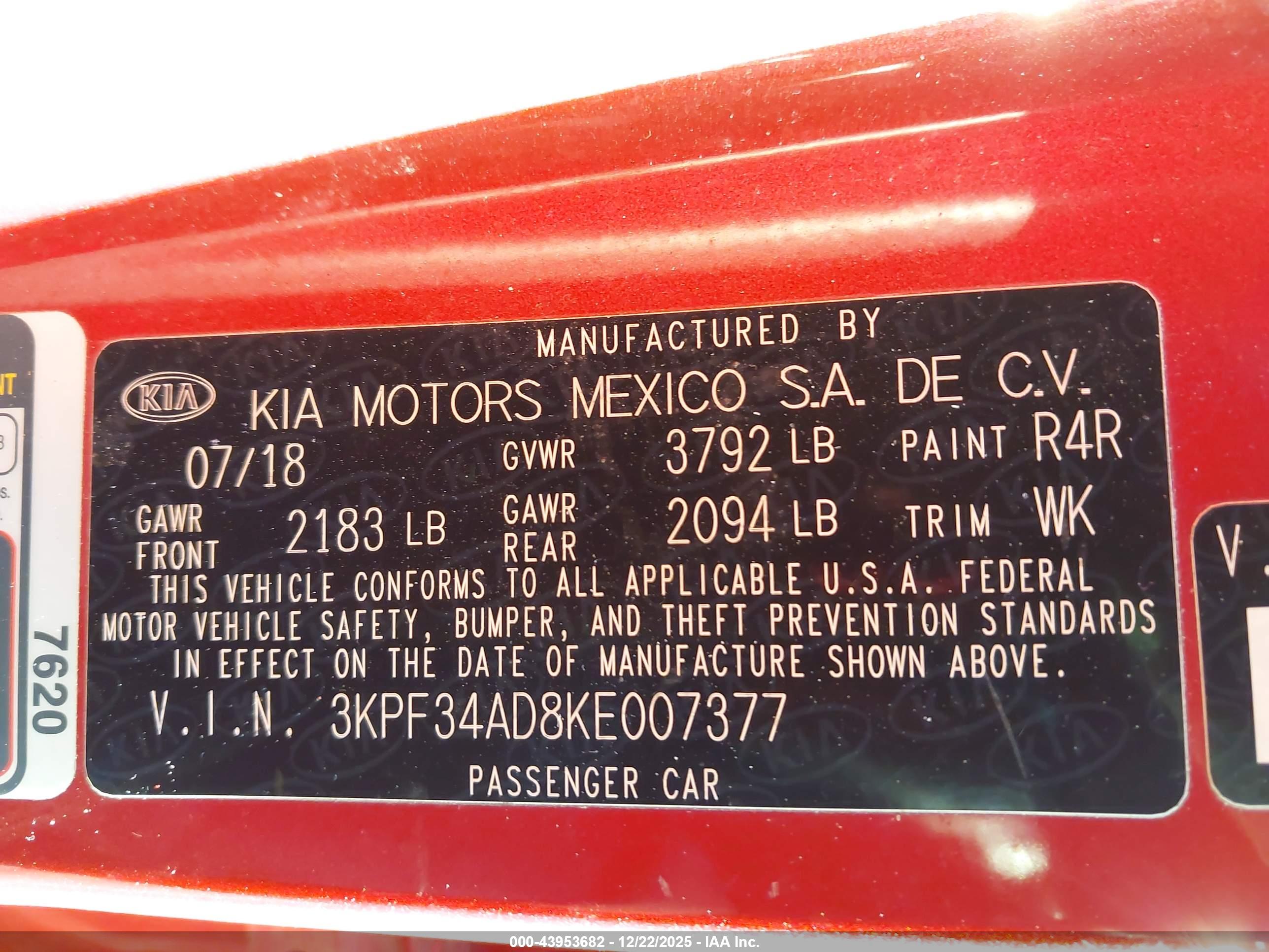 KIA FORTE image 9