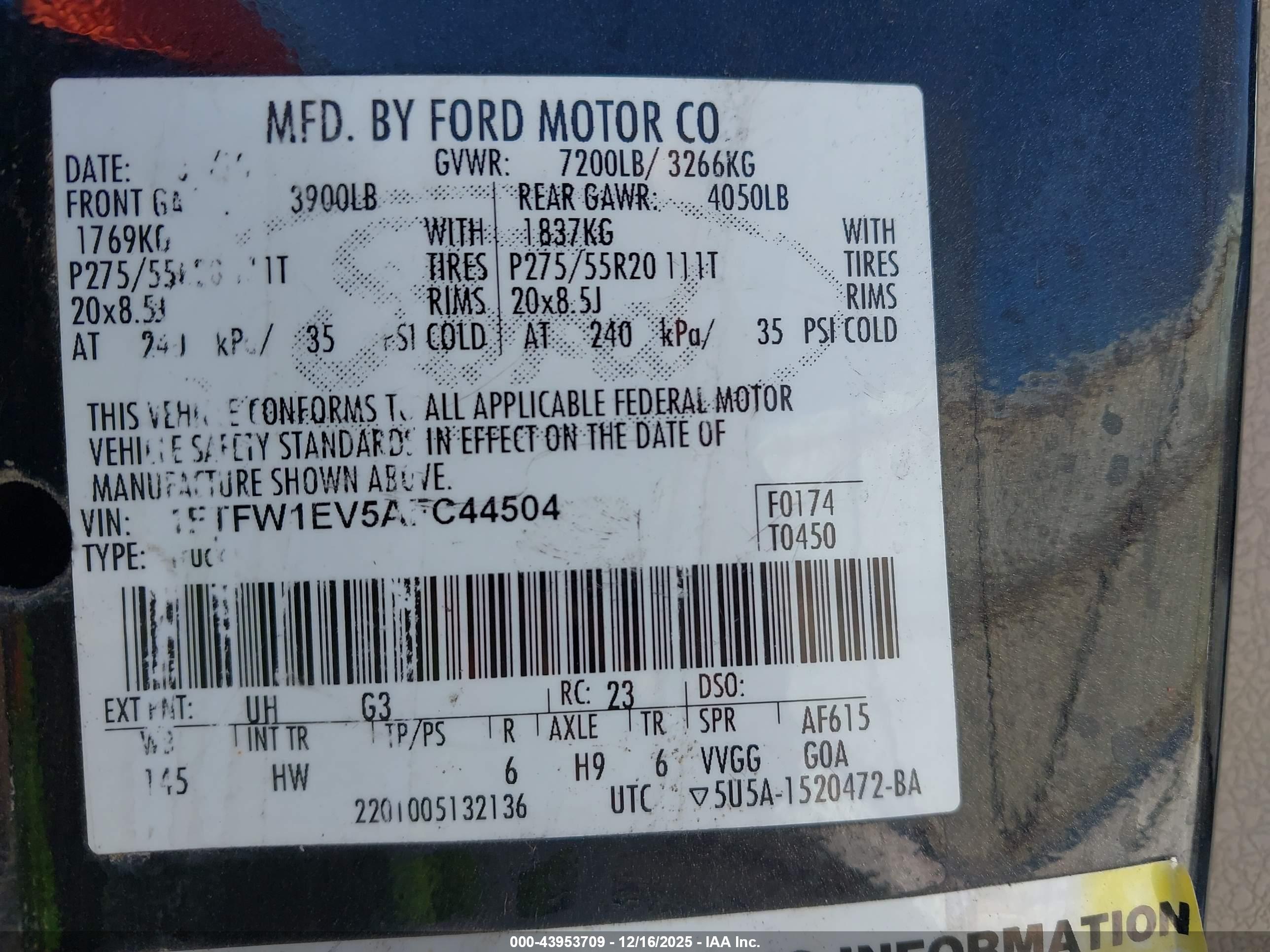 FORD F-150 image 9