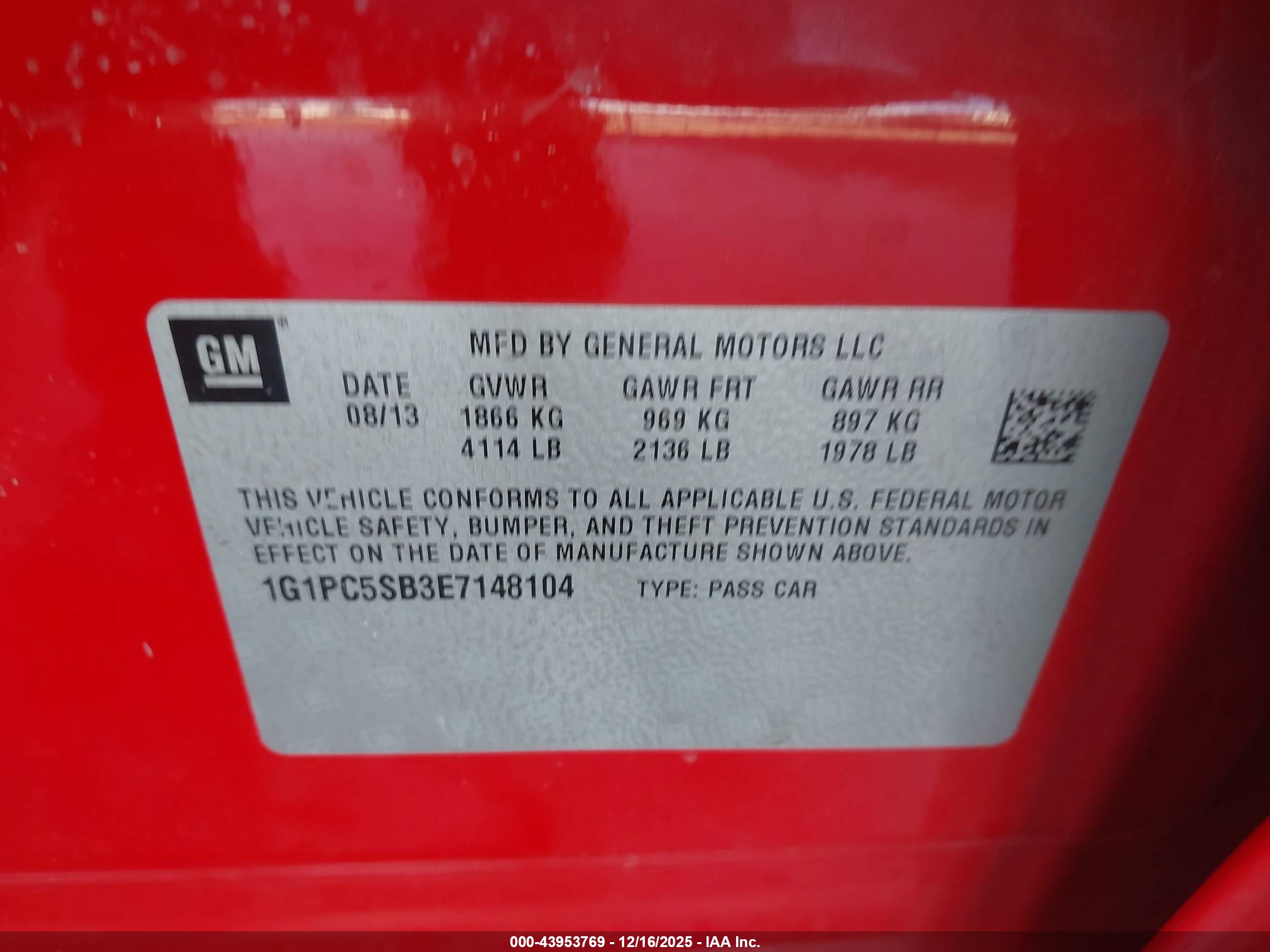 CHEVROLET CRUZE image 9