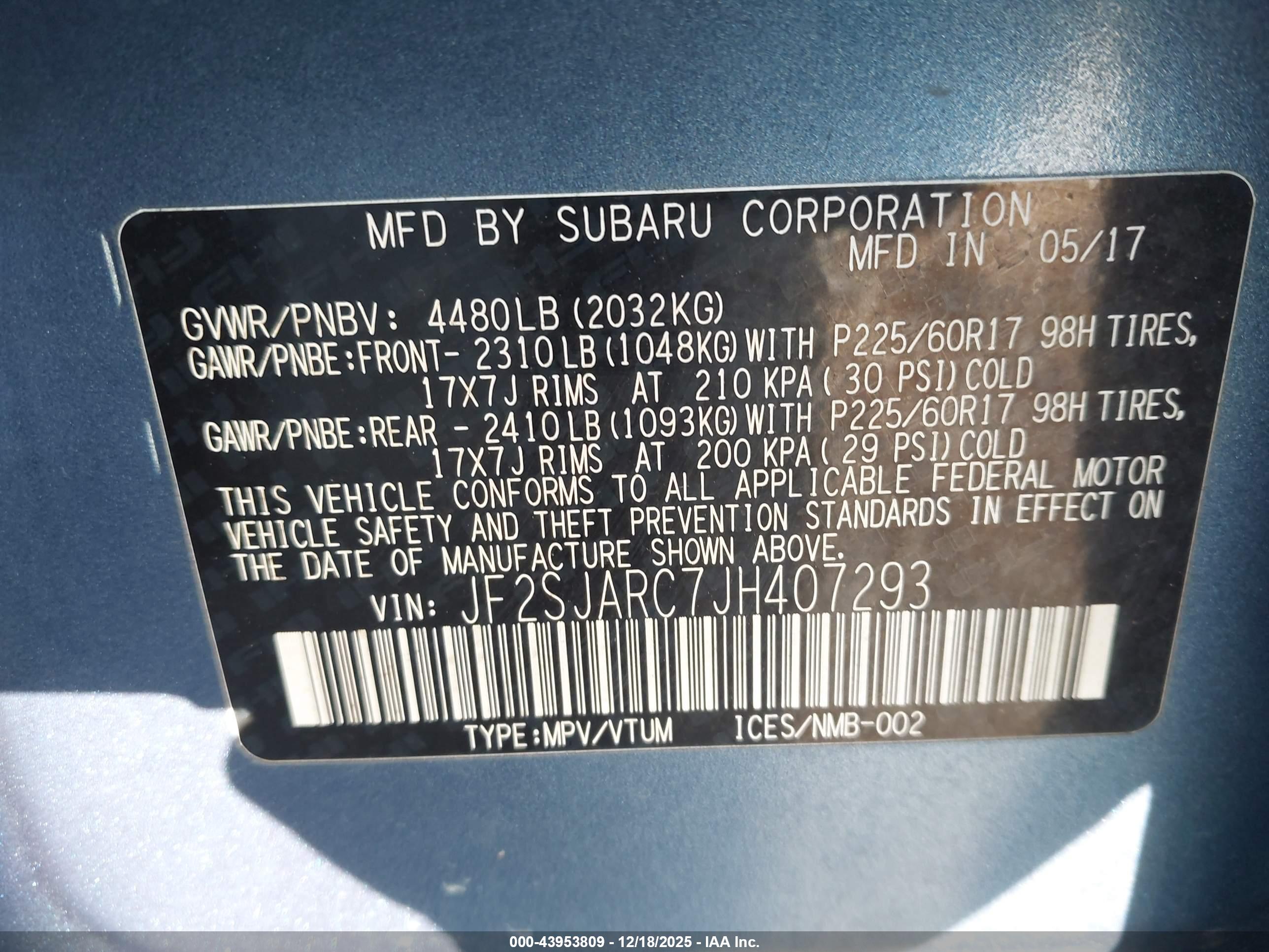 SUBARU FORESTER image 9
