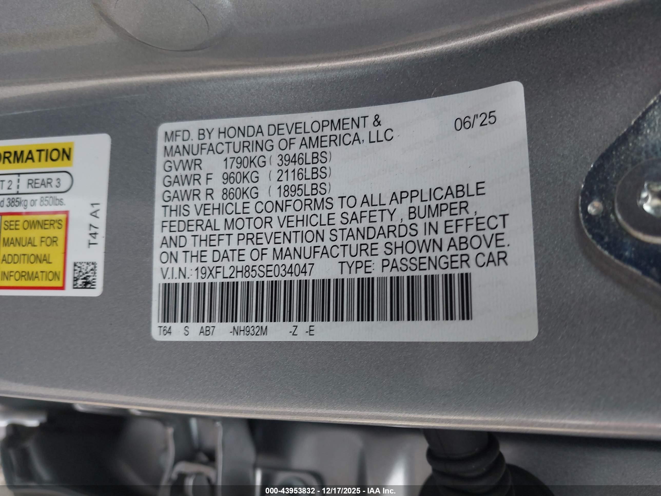 HONDA CIVIC image 9
