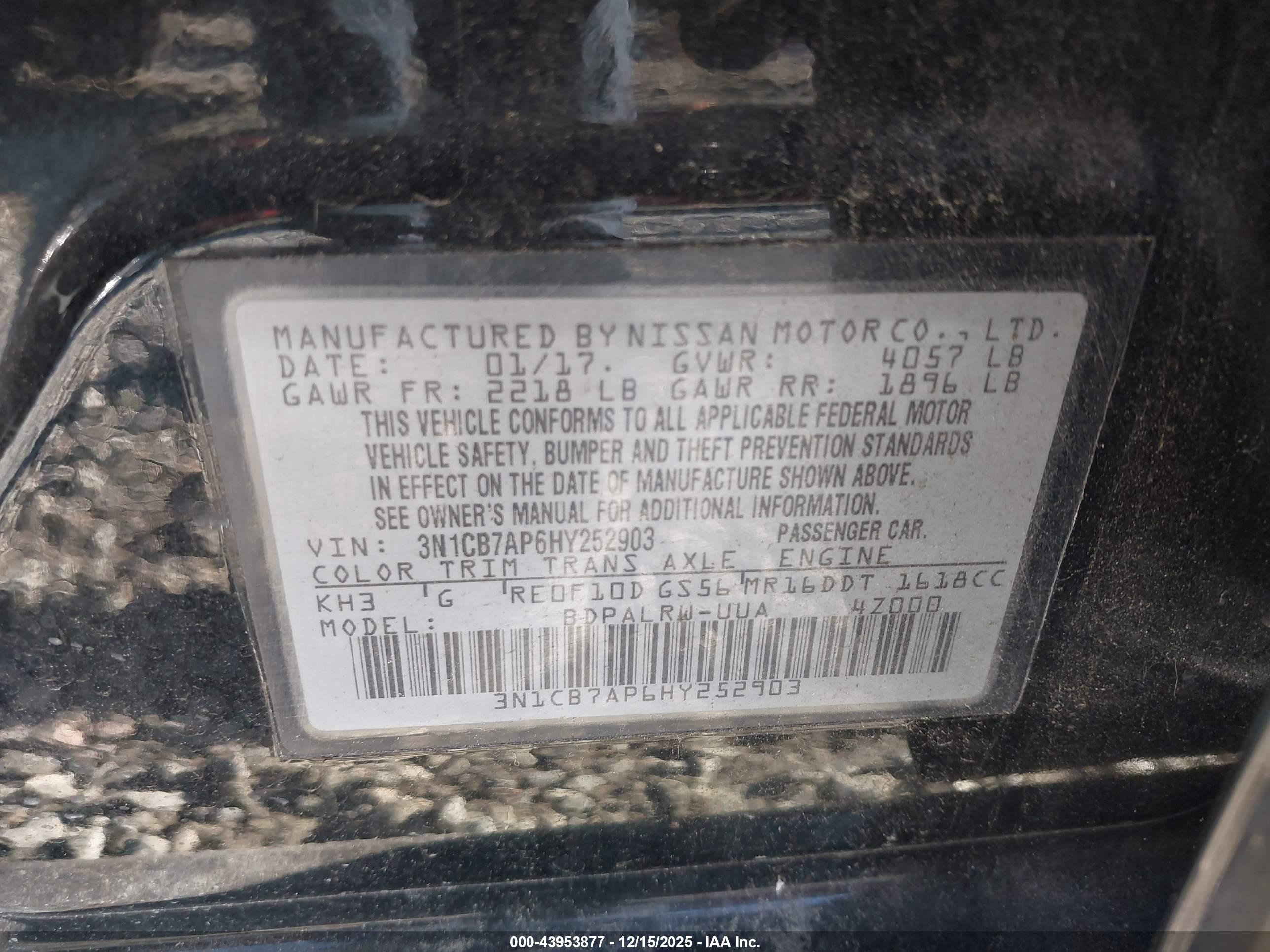 NISSAN SENTRA image 9
