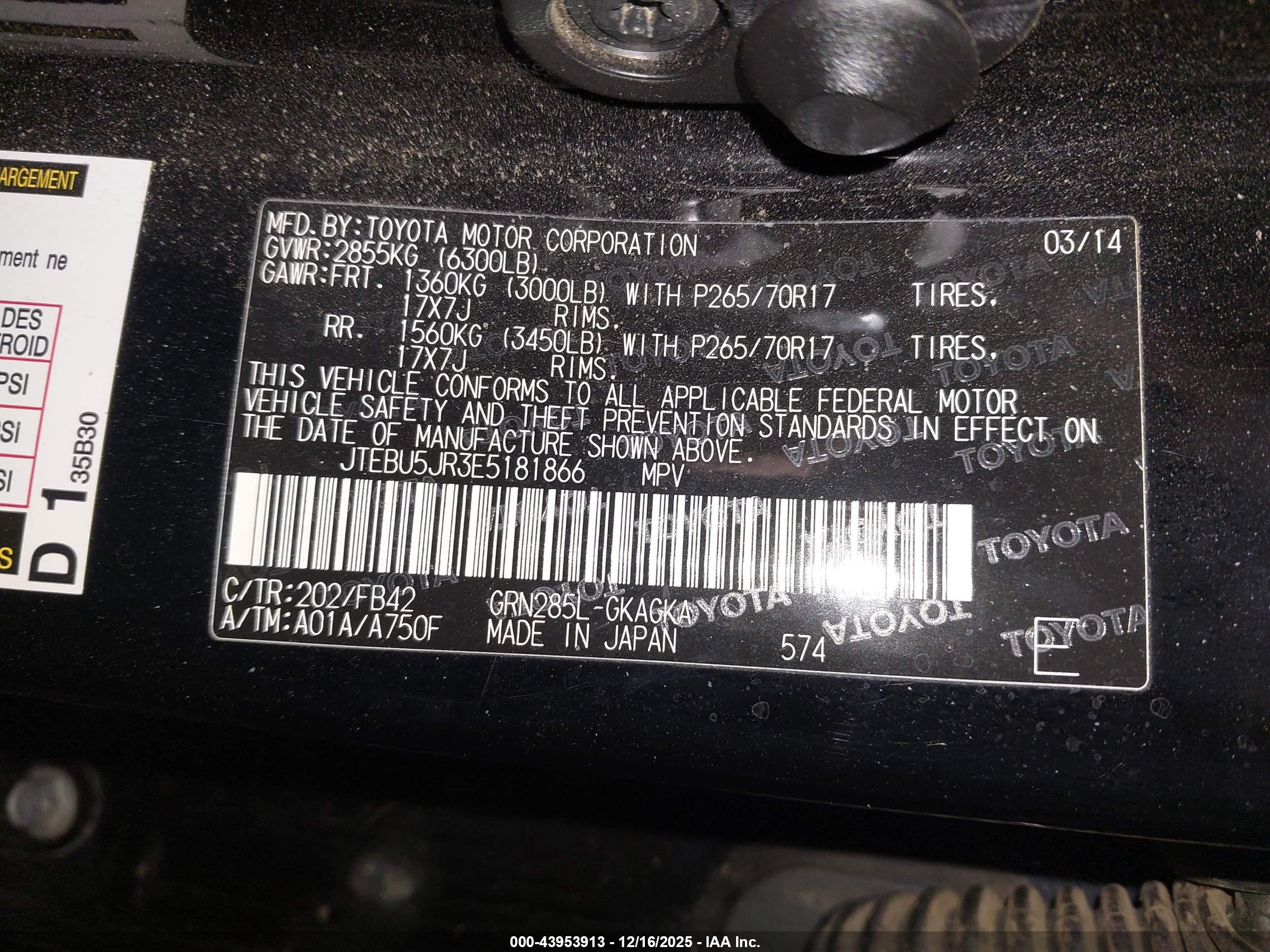 TOYOTA 4RUNNER image 9