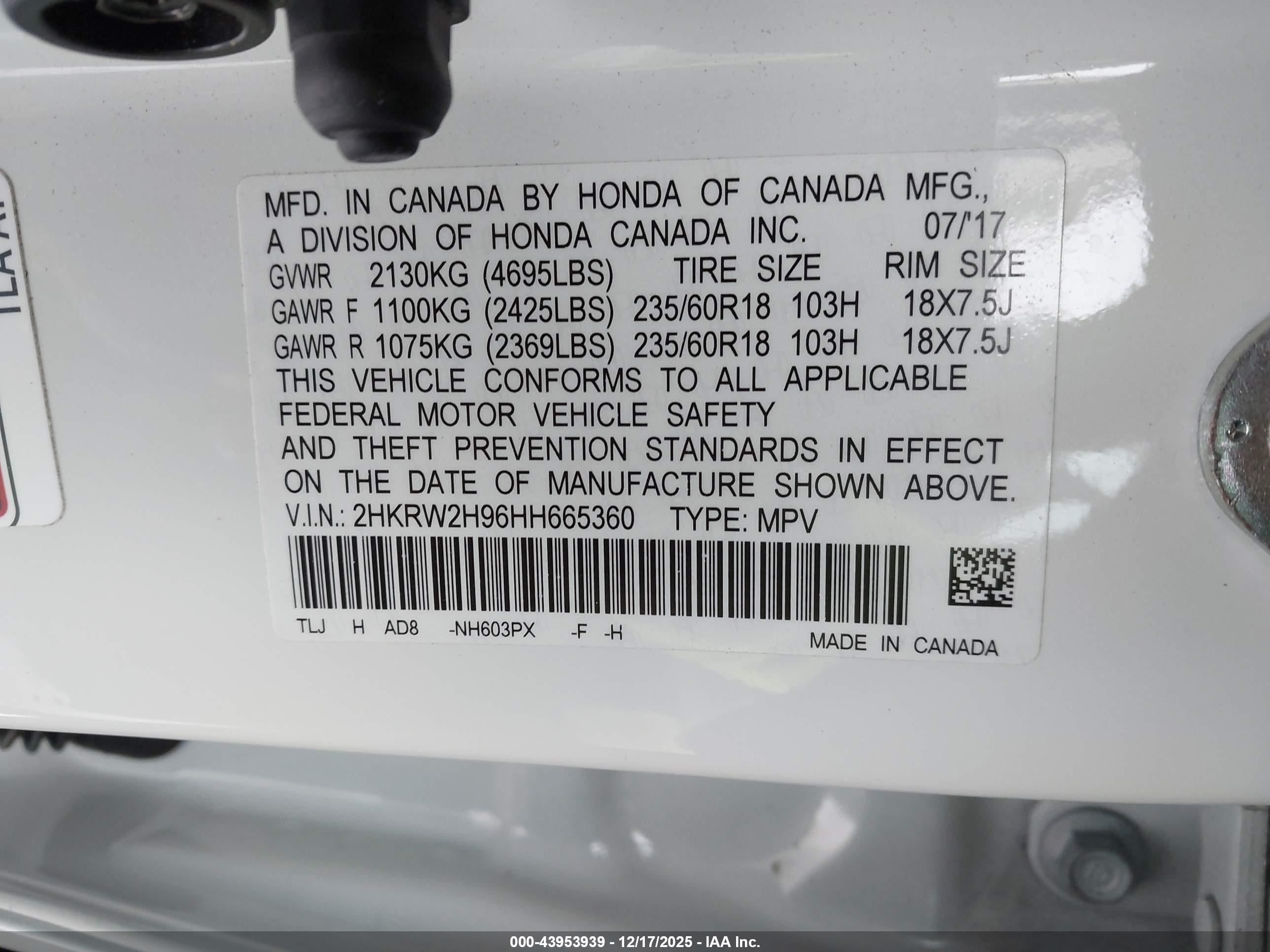 HONDA CR-V image 9
