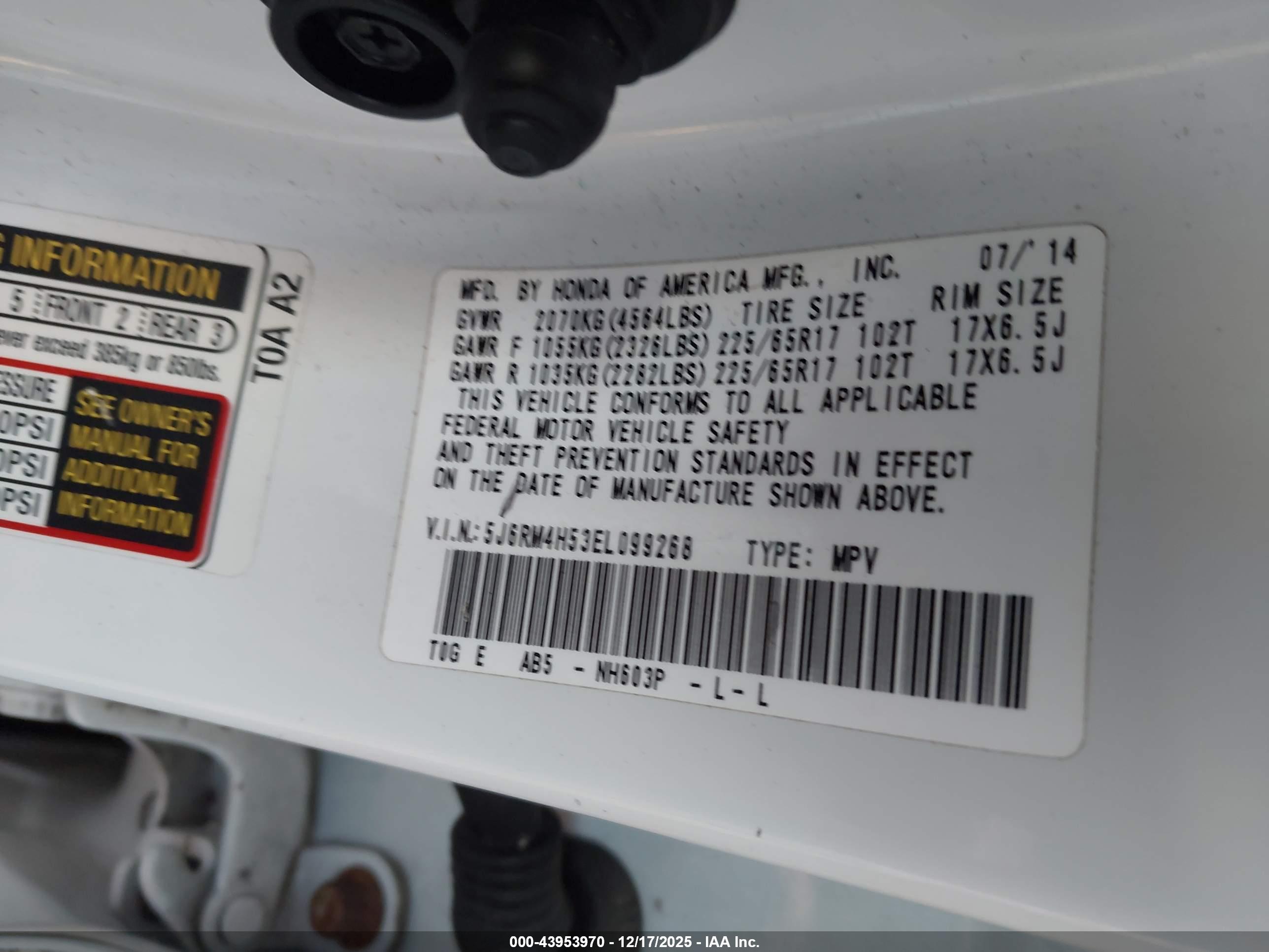 HONDA CR-V image 9