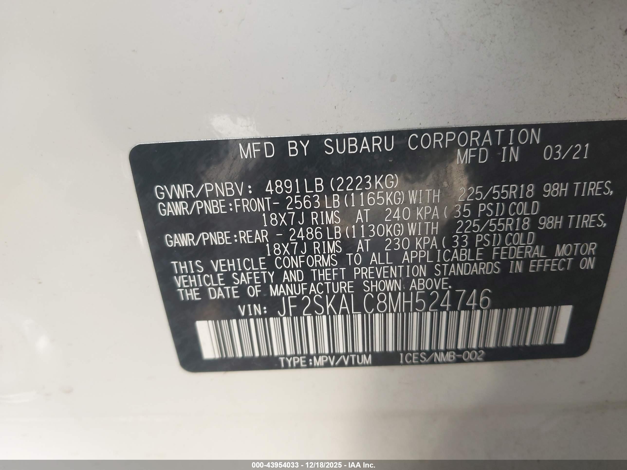SUBARU FORESTER image 9