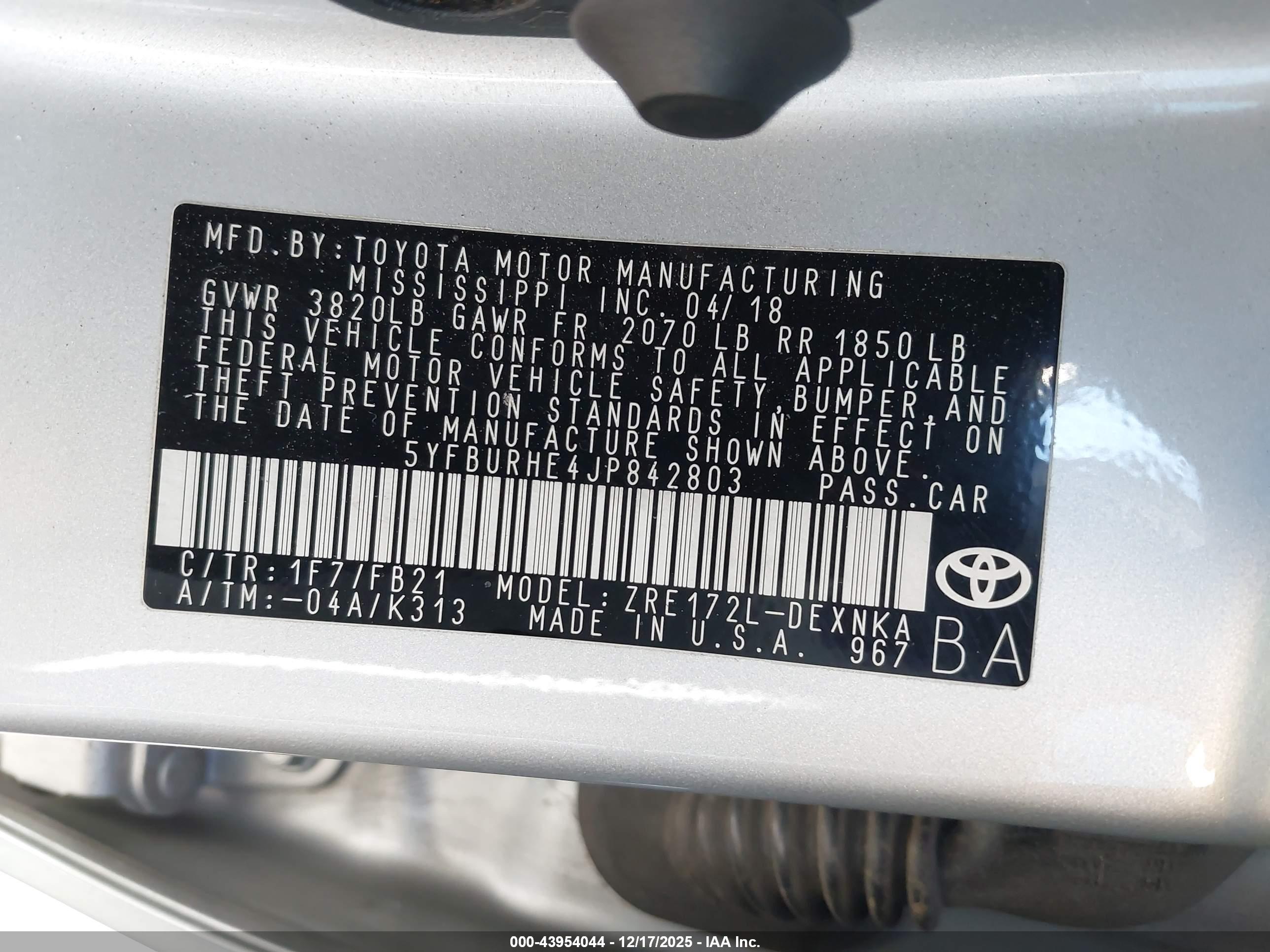 TOYOTA COROLLA image 9