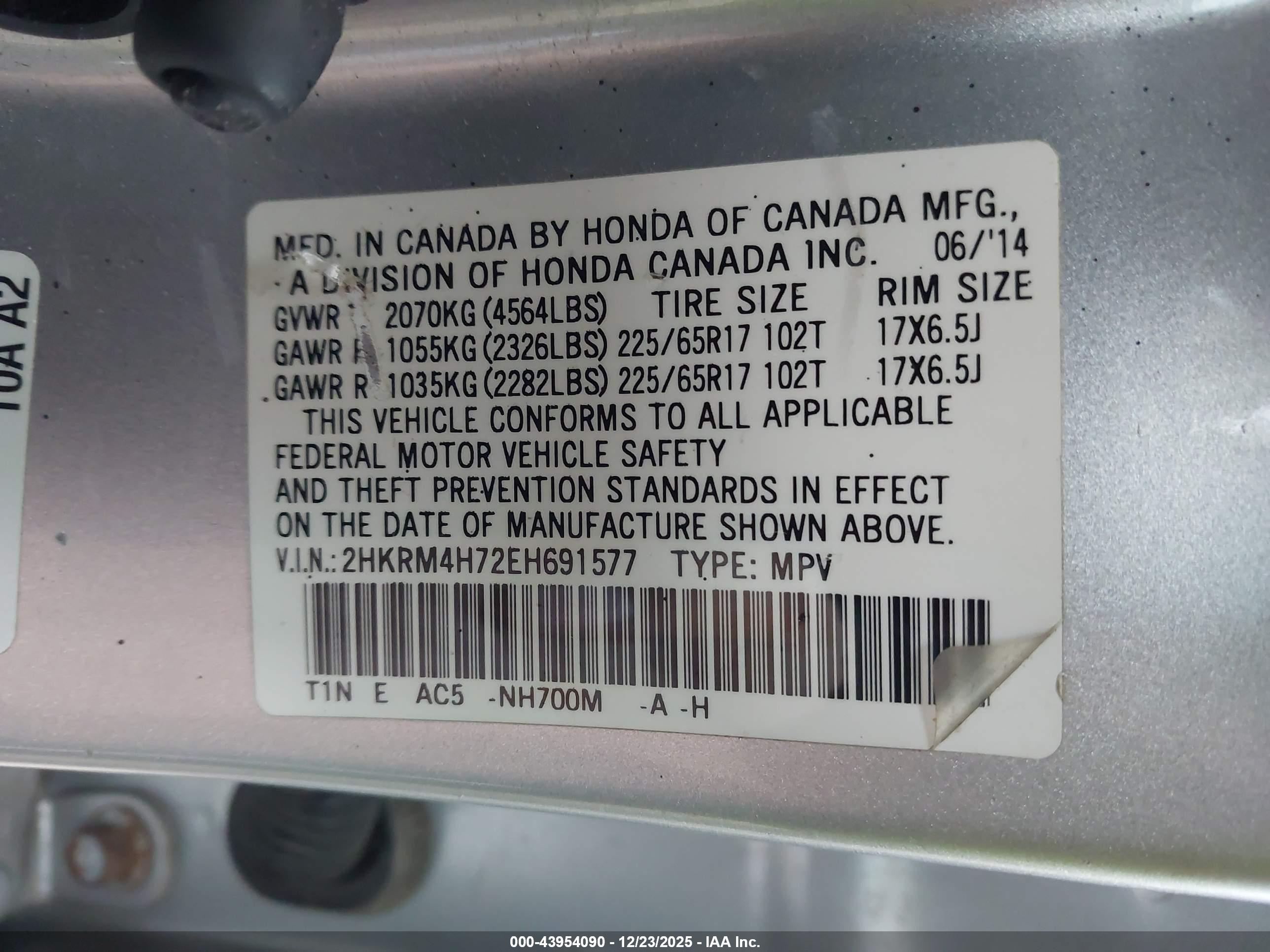 HONDA CR-V image 9