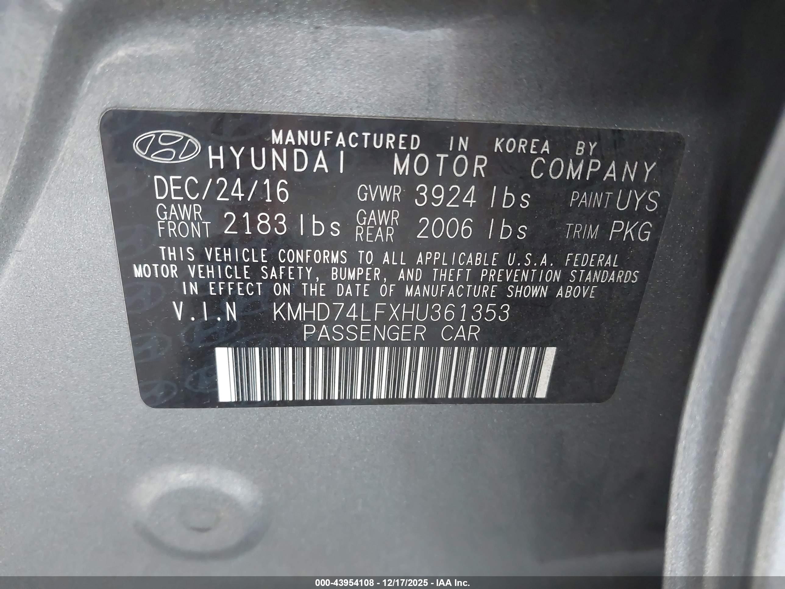 HYUNDAI ELANTRA image 9