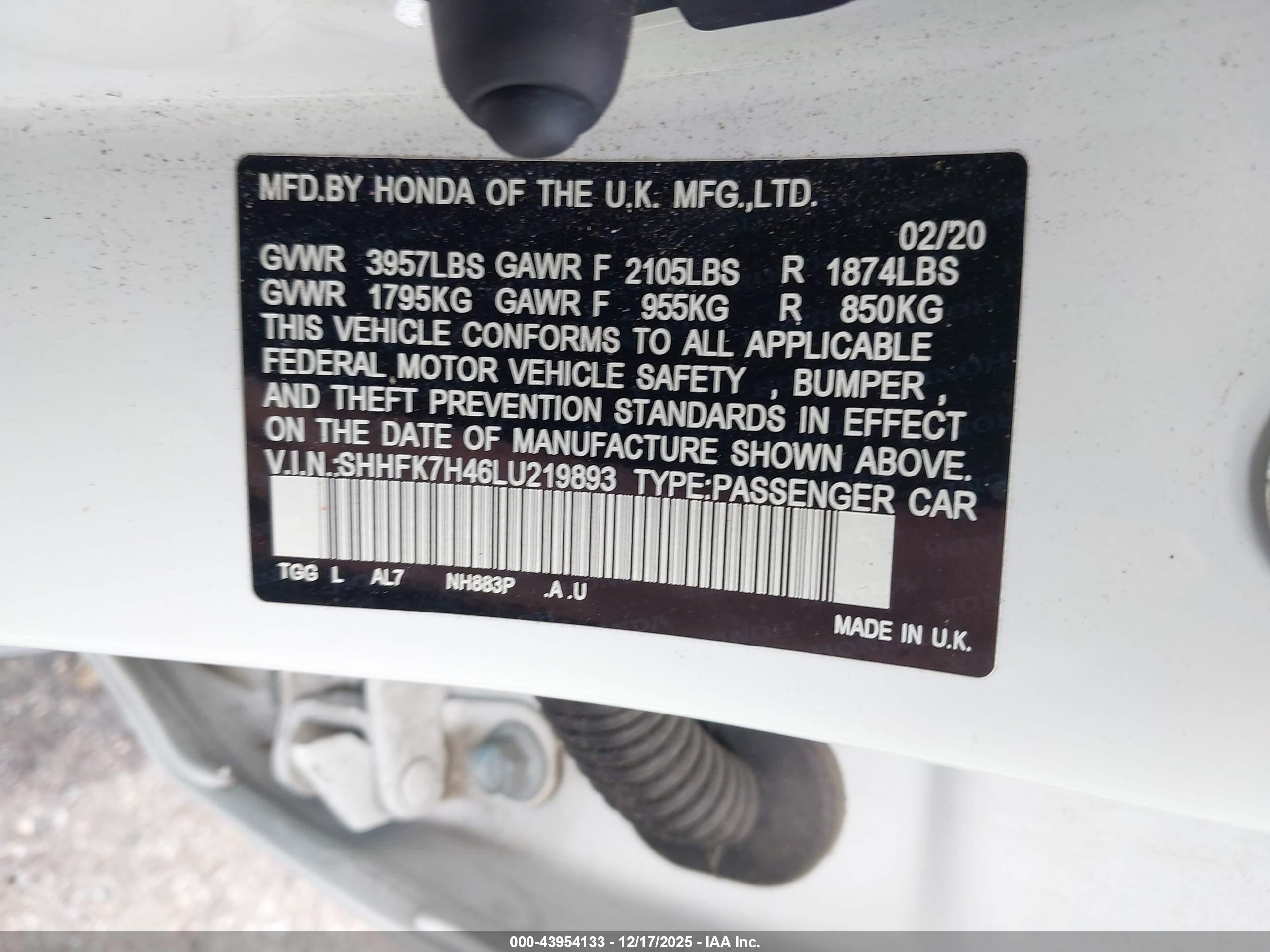 HONDA CIVIC image 9