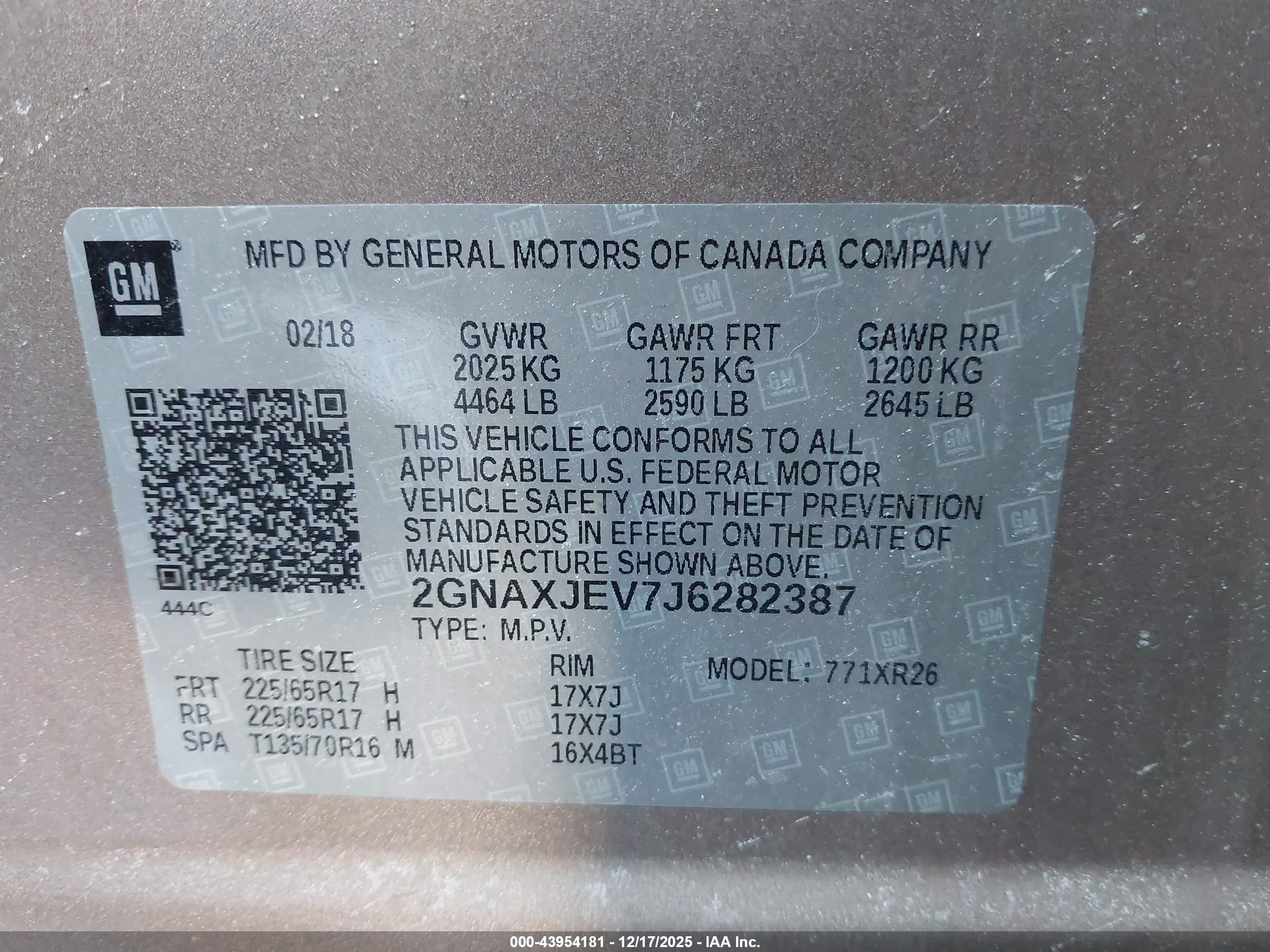 CHEVROLET EQUINOX image 9