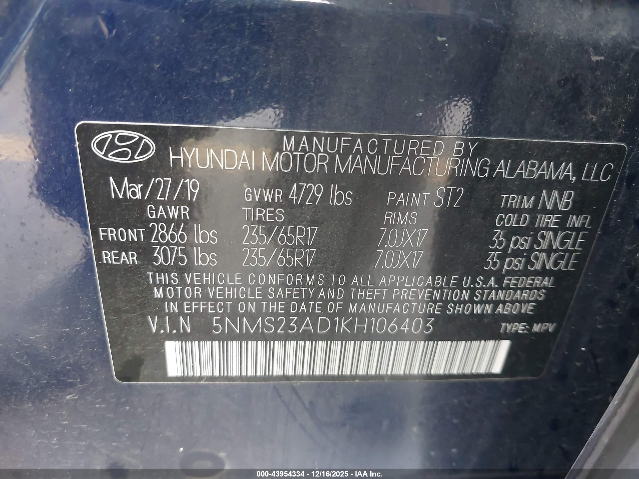 HYUNDAI SANTA image 9