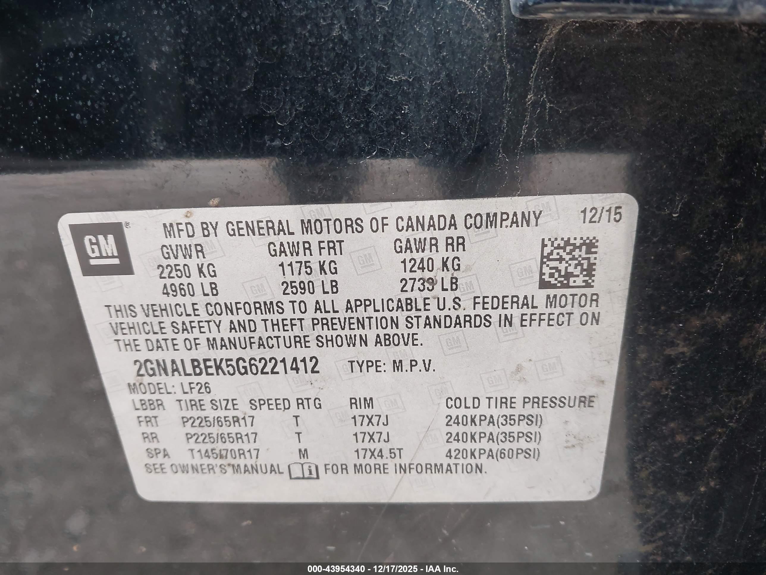 CHEVROLET EQUINOX image 9